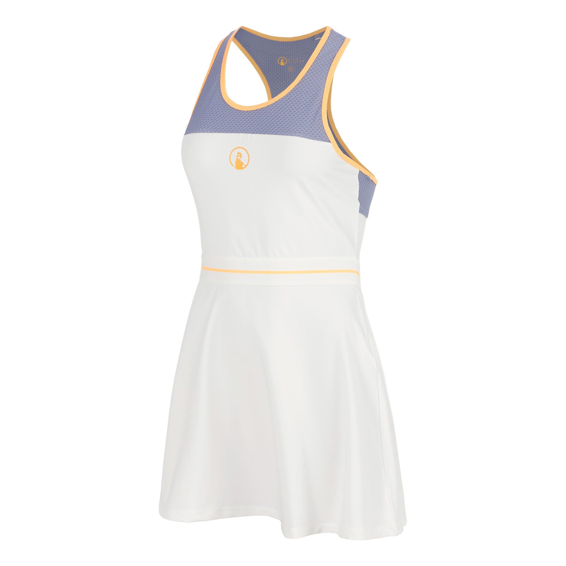 Quiet Please Glow Racerback Sukienka Kobiety - krem