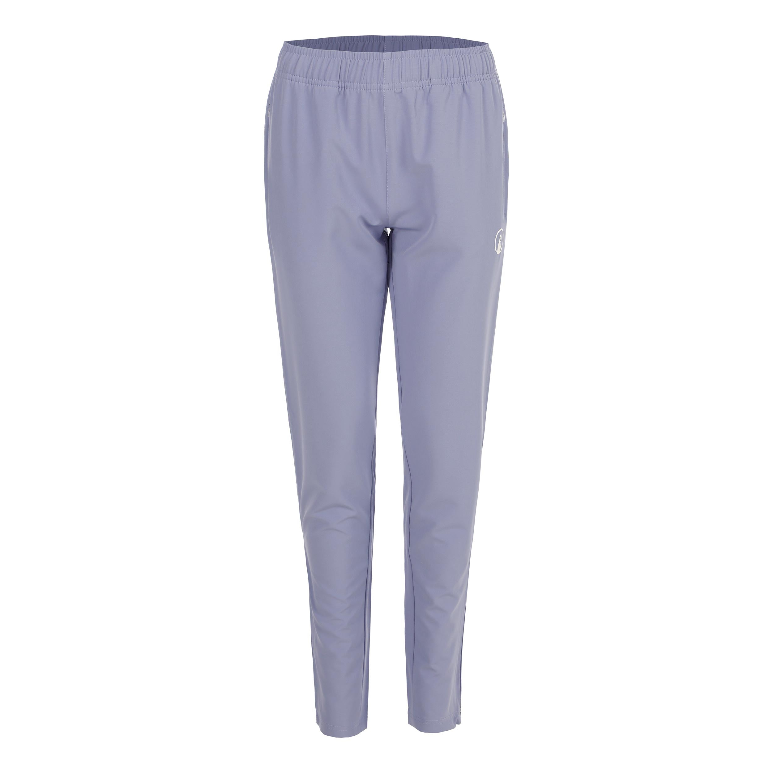 Quiet Please Glow Flow Spodnie dresowe Kobiety - niebieski, krem