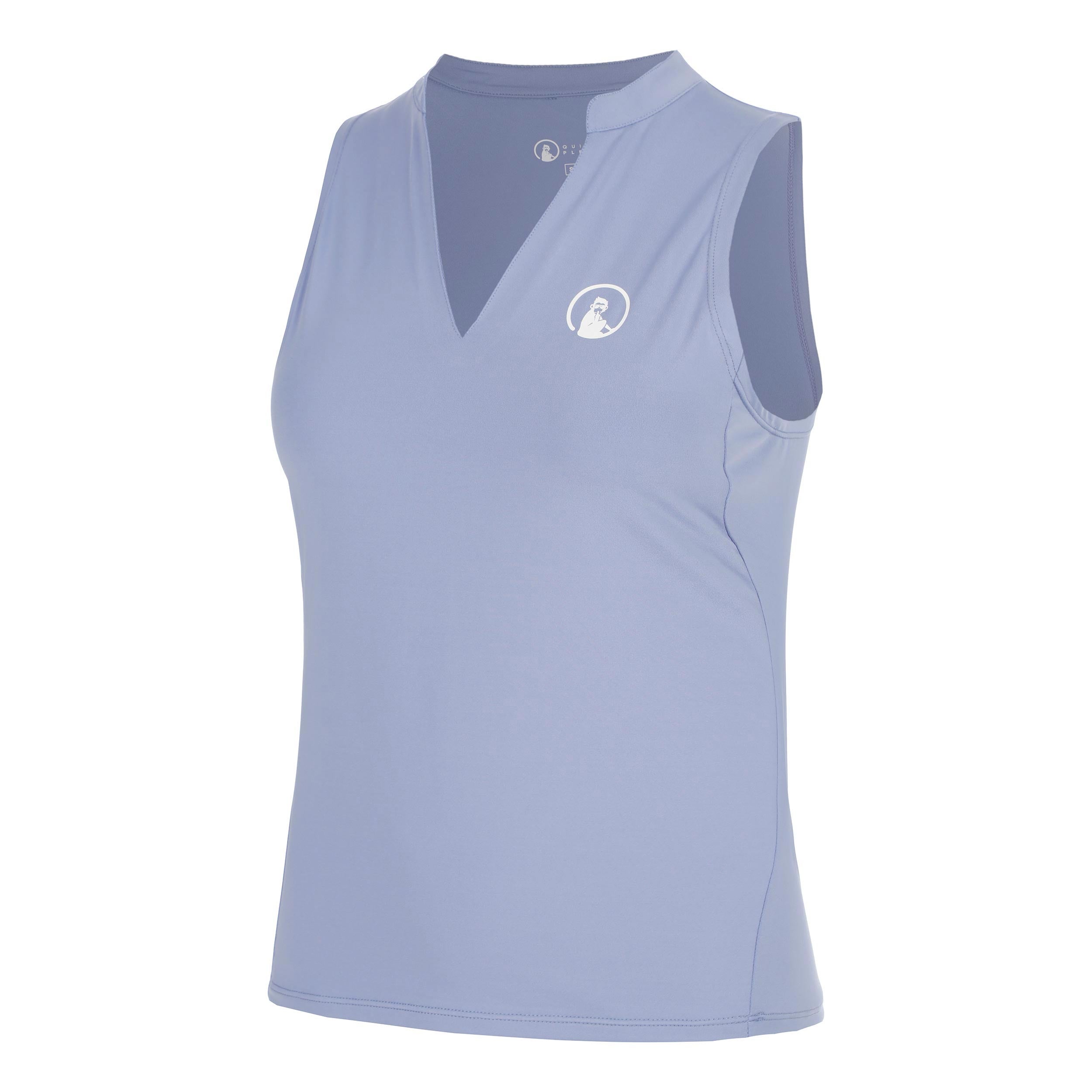 Quiet Please Glow Slice Tank top Kobiety - niebieski