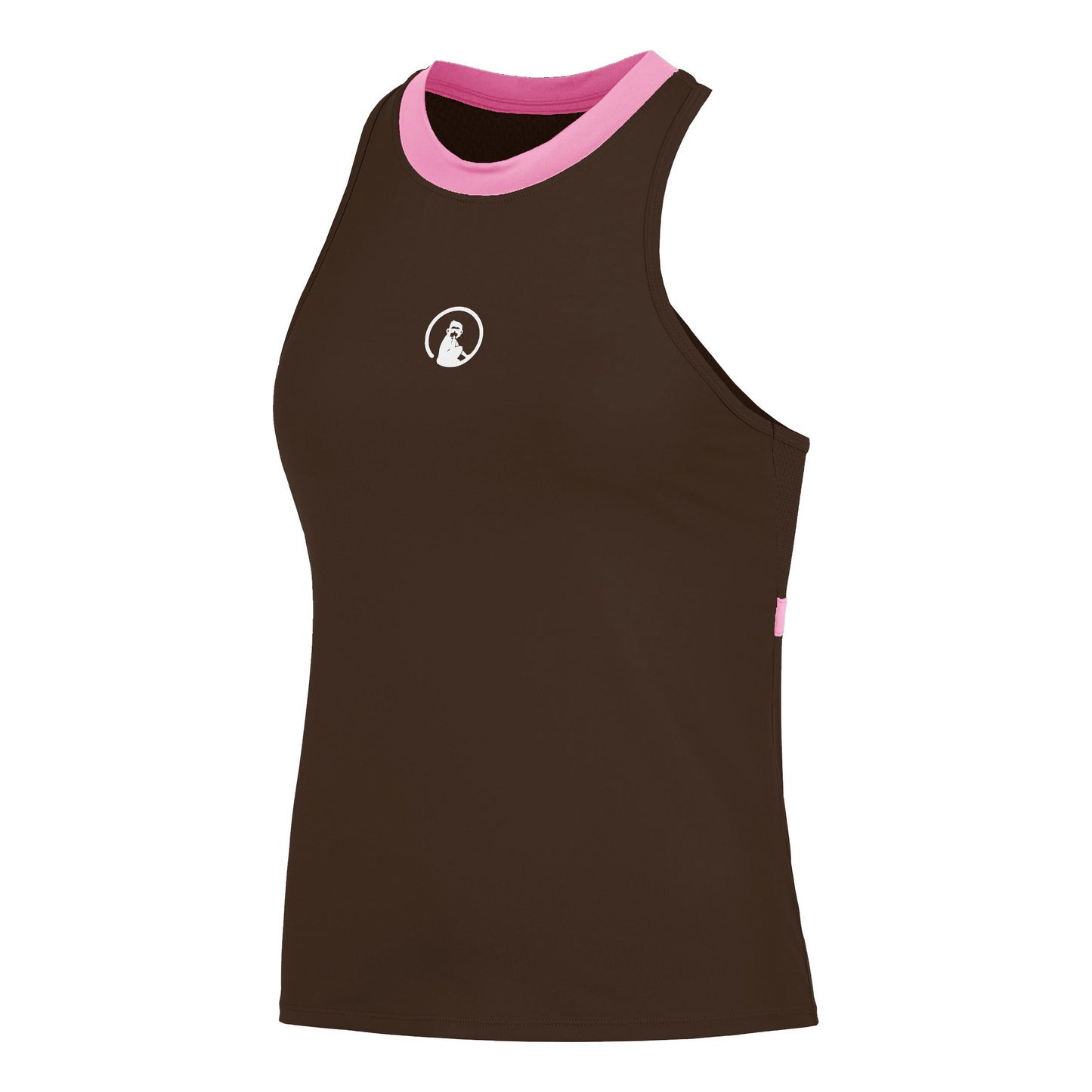 Quiet Please Memories Racerback 2.0 Tank top Kobiety - brąz