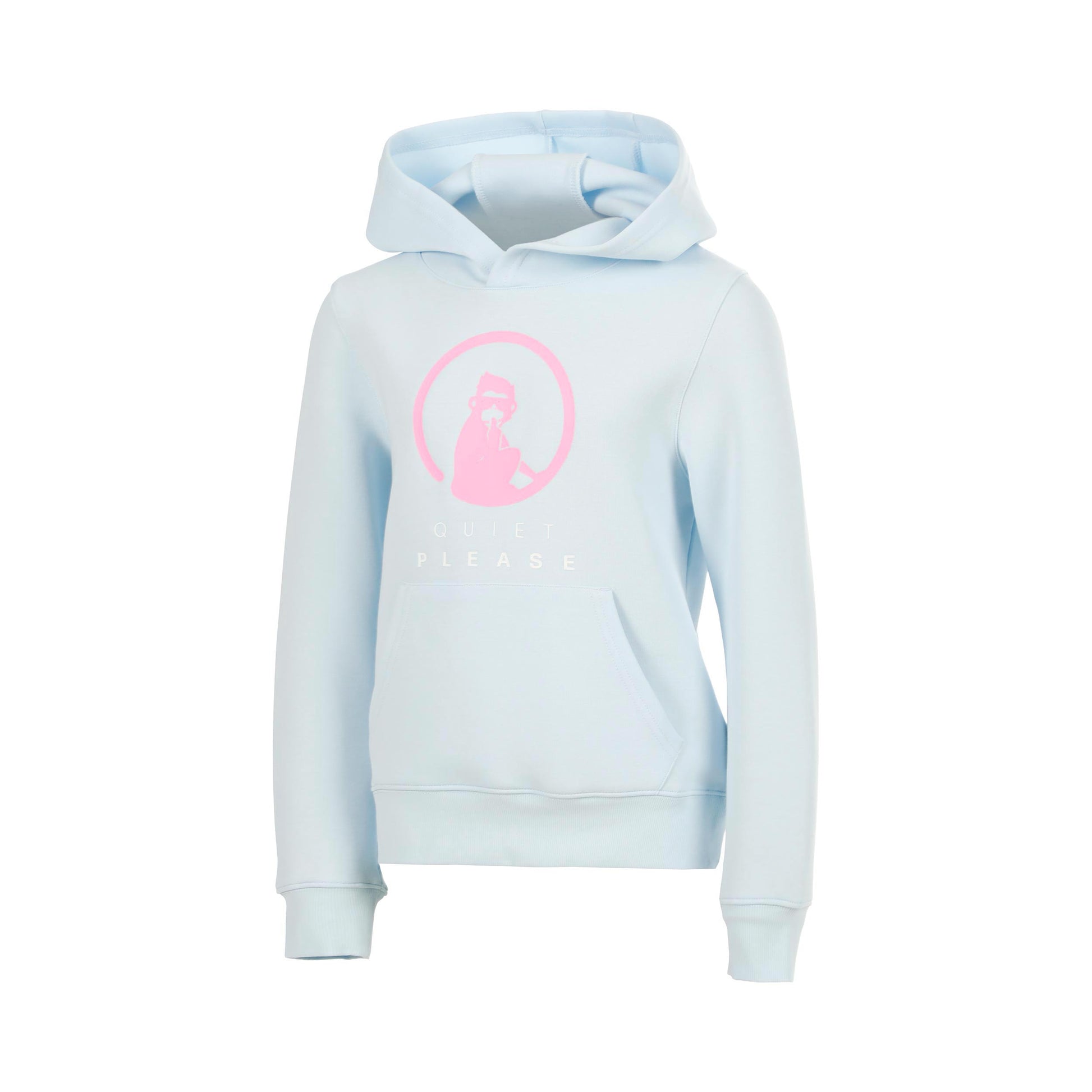 Quiet Please Memories Baseline Logo Bluza Dziewczynki - jasnoniebieski