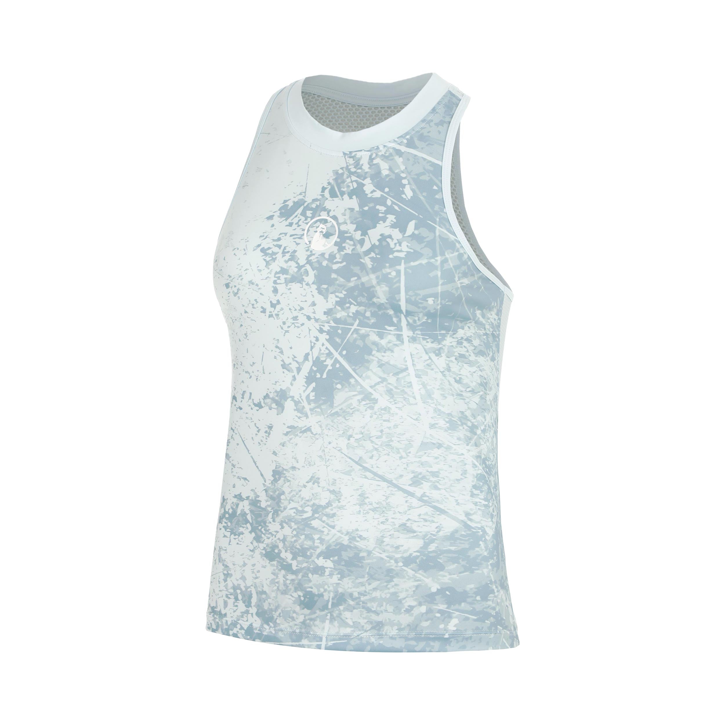 Quiet Please Memories Racerback Scrubbled 2.0 Tank top Dziewczynki - jasnoniebieski