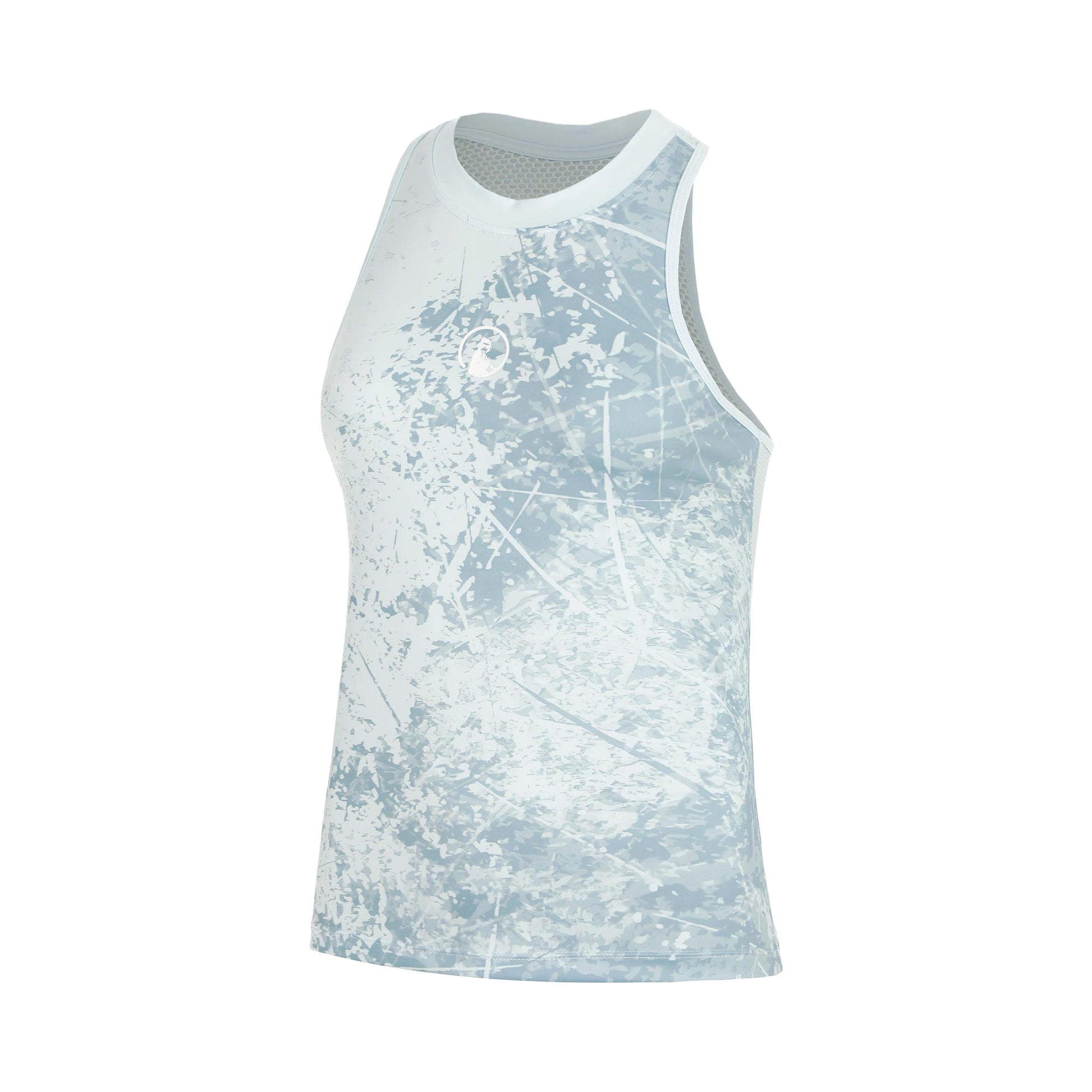 Quiet Please Memories Racerback Scrubbled 2.0 Tank top Dziewczynki - jasnoniebieski