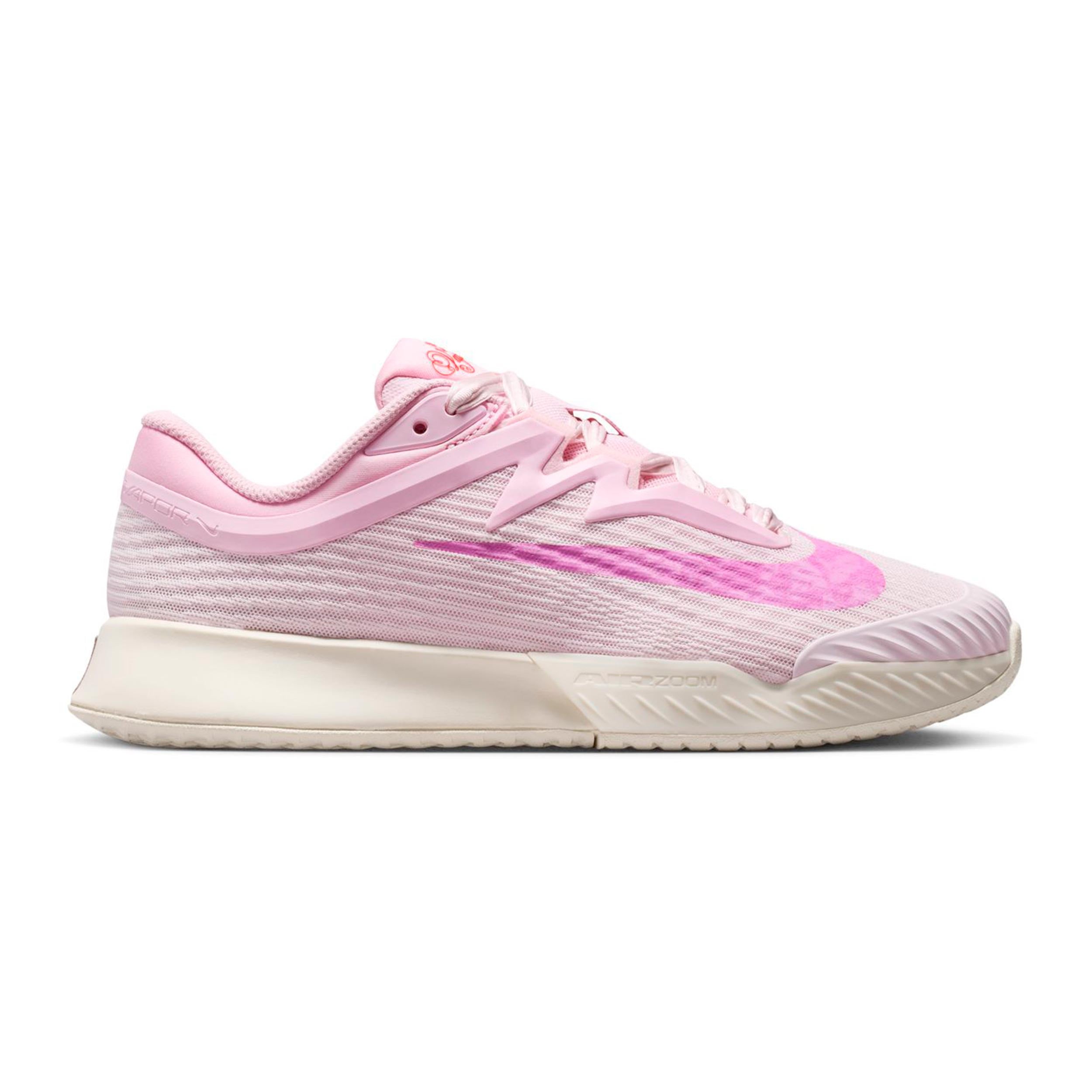 Nike Vapor Pro 3 PRM FO buty do tenisa allcourt Kobiety - róż, krem