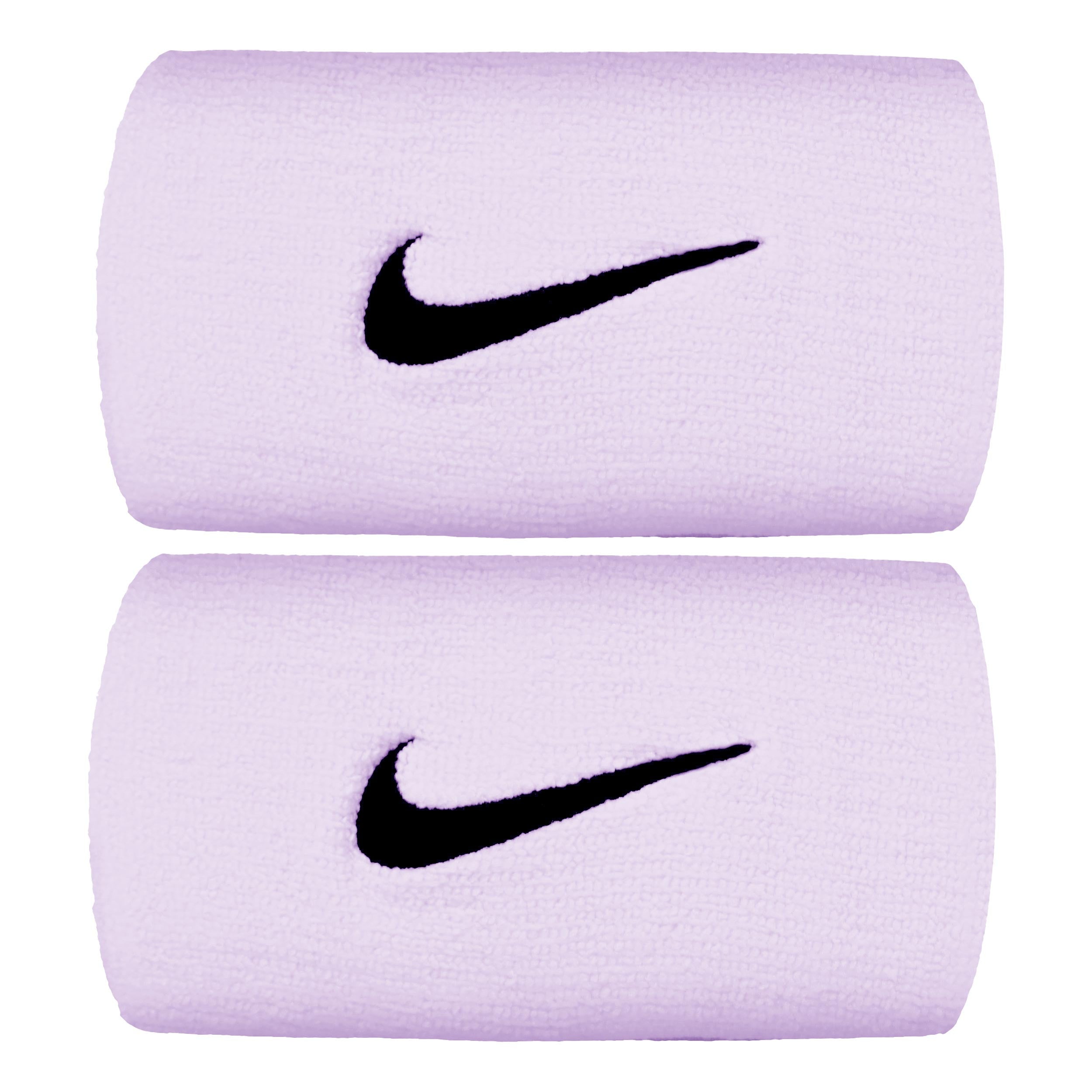 Nike Premier DW Opaska przeciwpotna Opakowanie 2 szt. długi - liliowy, czarny