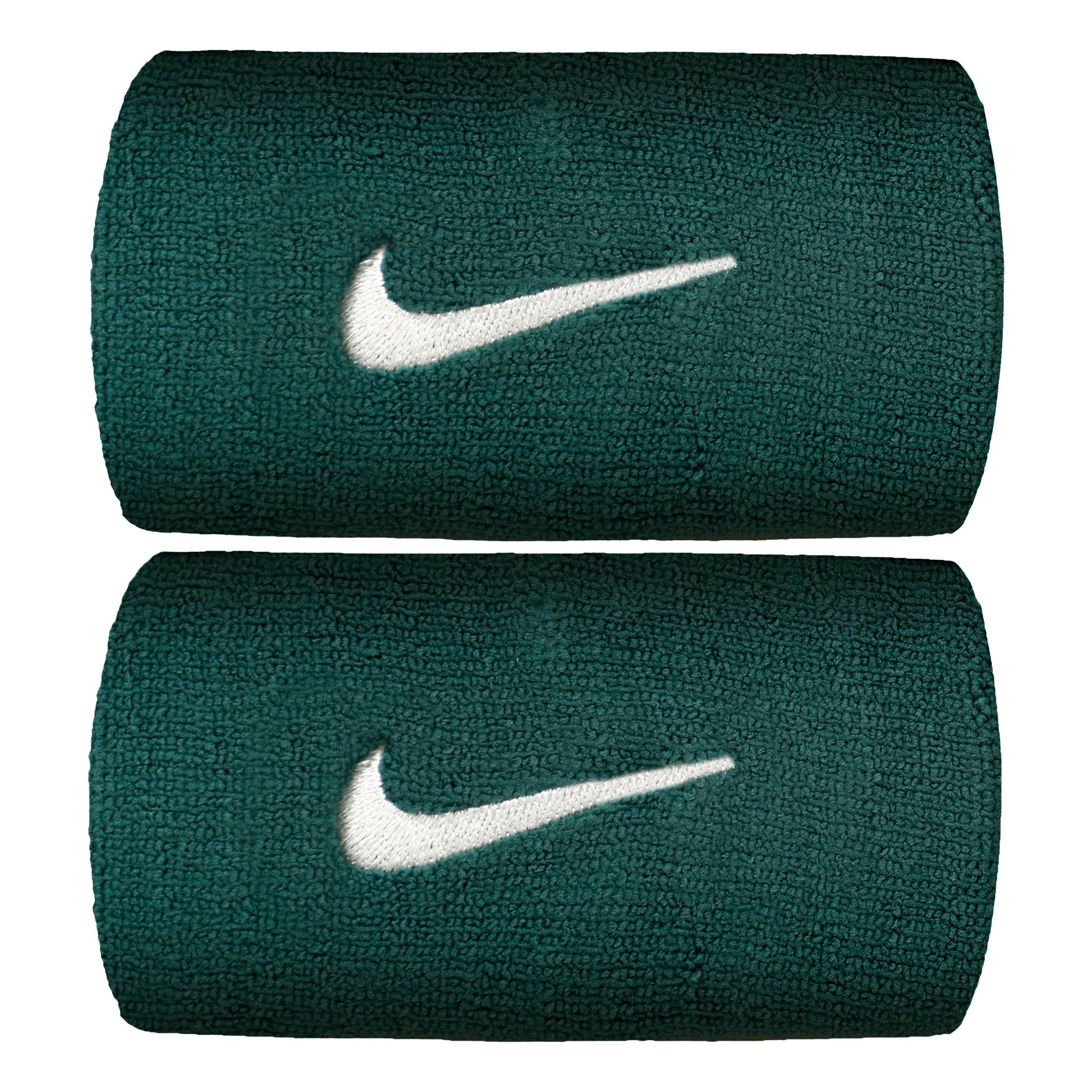 Nike Premier DW Opaska przeciwpotna Opakowanie 2 szt. długi - ciemnozielony, ciemnozielony