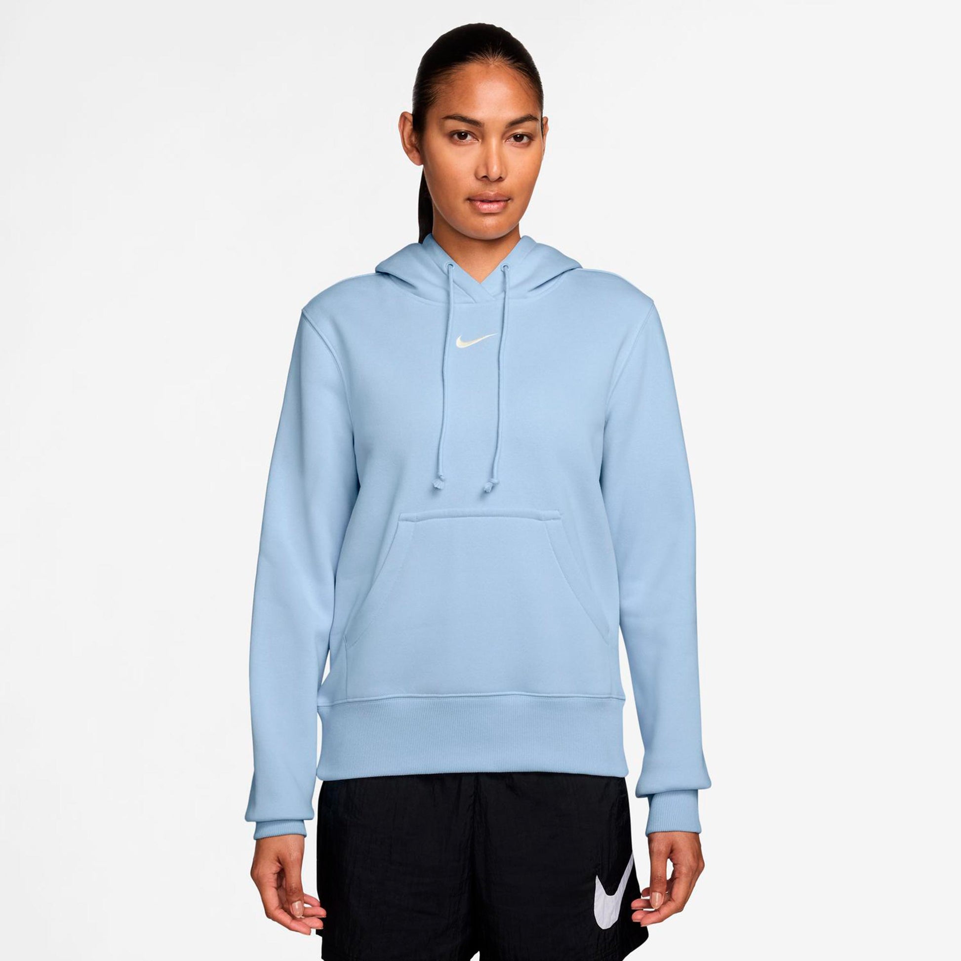 Nike Phoenix Fleece Bluza Kobiety - jasnoniebieski