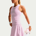 Court Dri-FIT Advantage Ace High Rise Spódnica Kobiety - pastelowy różowy