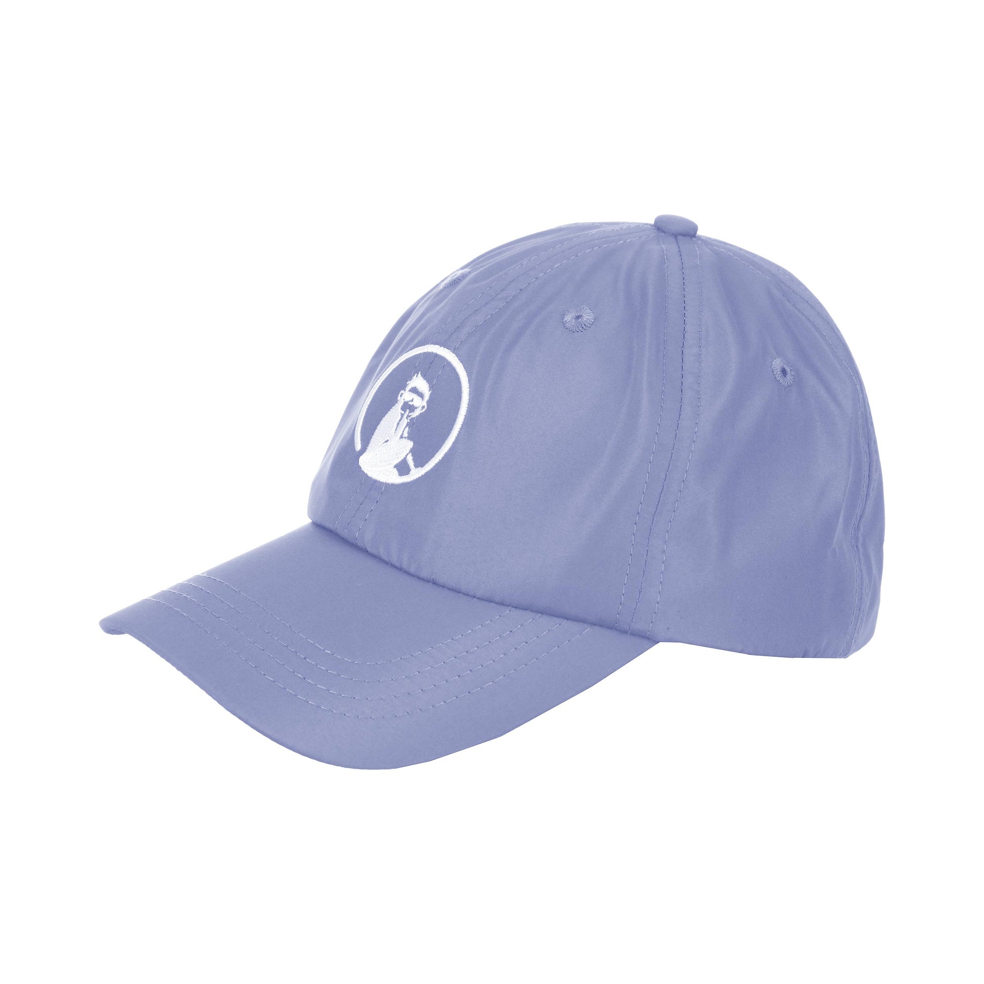 Quiet Please Glow Court Czapka Unisex - niebieski