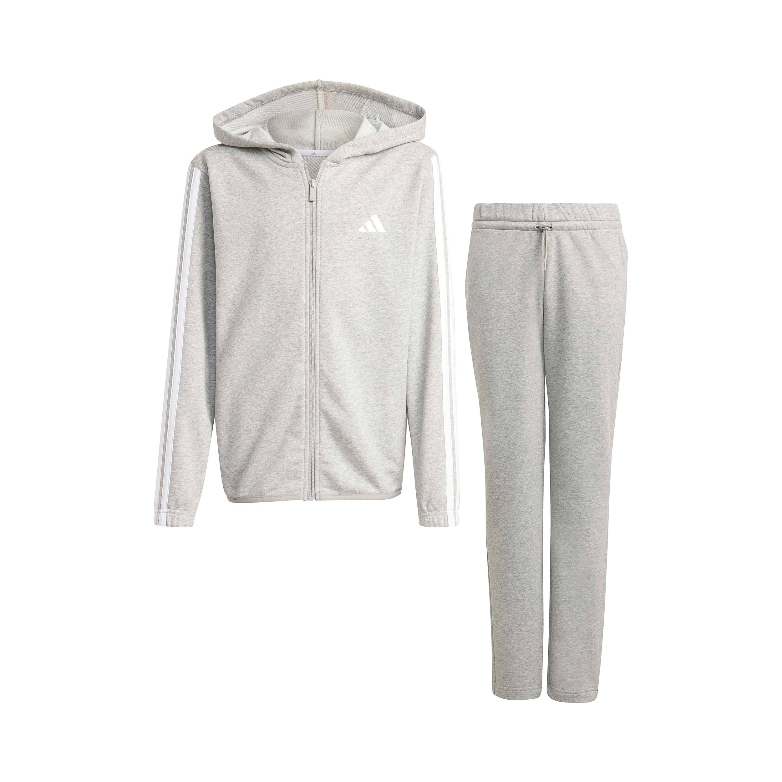 adidas Essentials Dres Dzieci - szary, biały