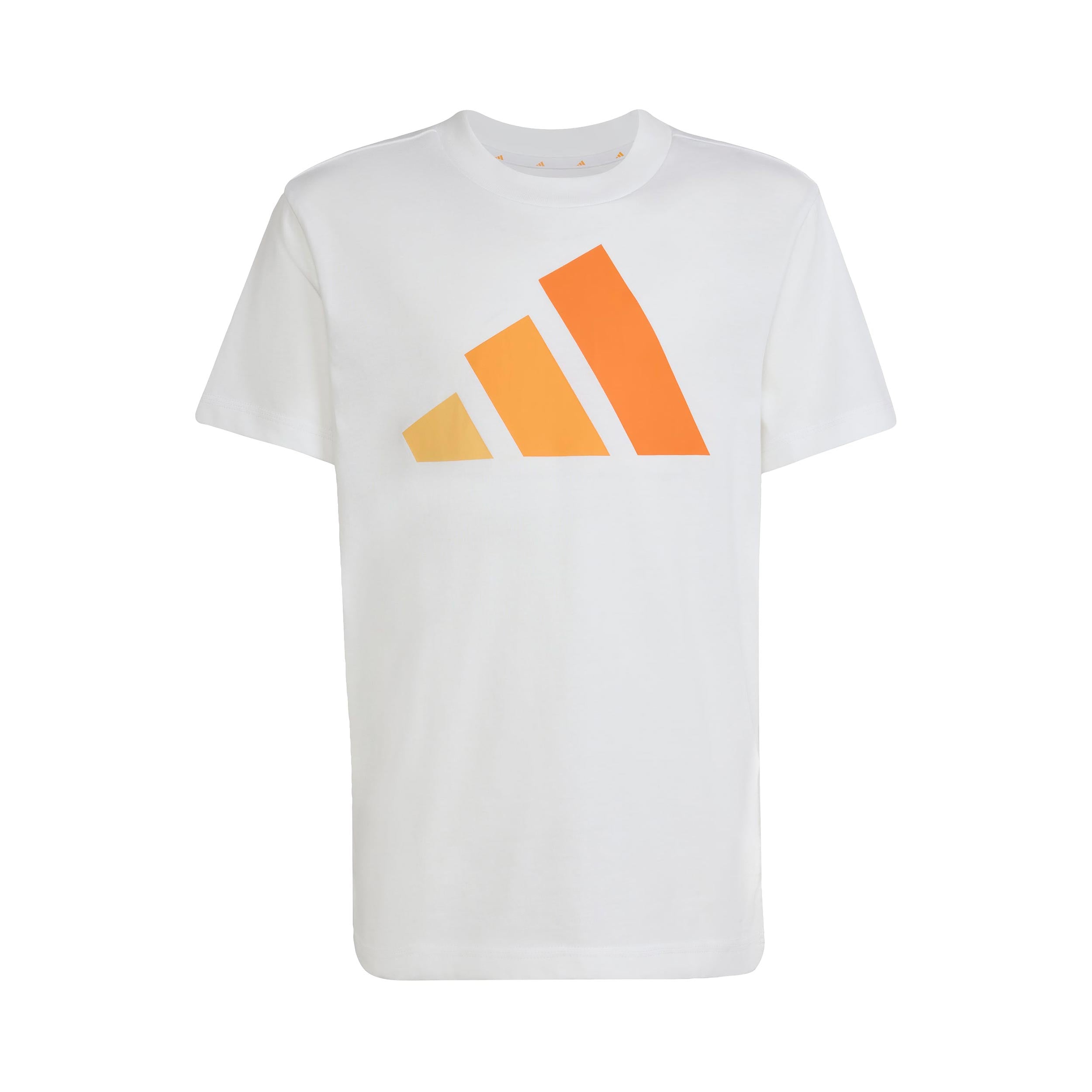adidas Essentials Koszulka Dzieci - biały, pomarańczowy
