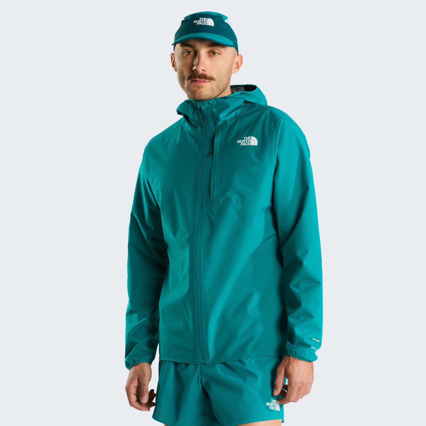 The North Face Fontanales Jacket Kurtka do biegania Mężczyźni - turkus