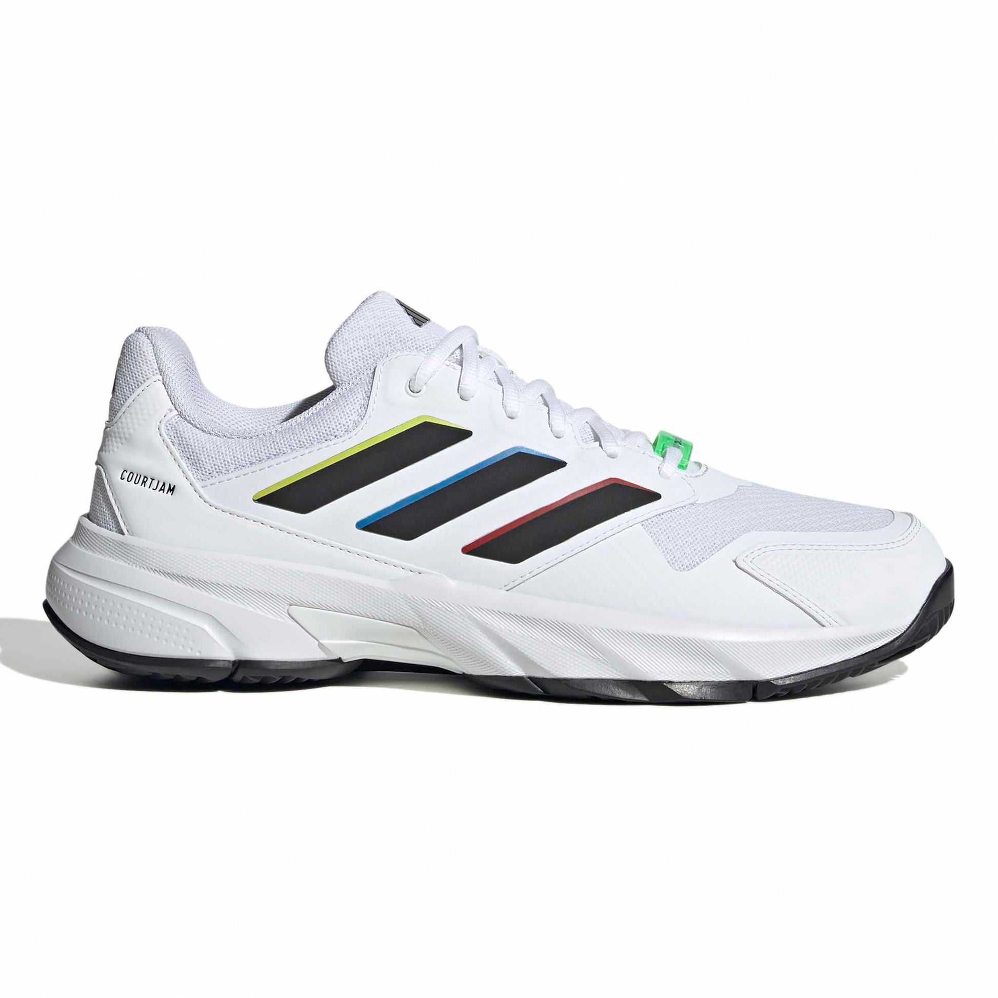 adidas CourtJam Control 3 buty do tenisa allcourt Mężczyźni - złamana biel, wielokolorowy