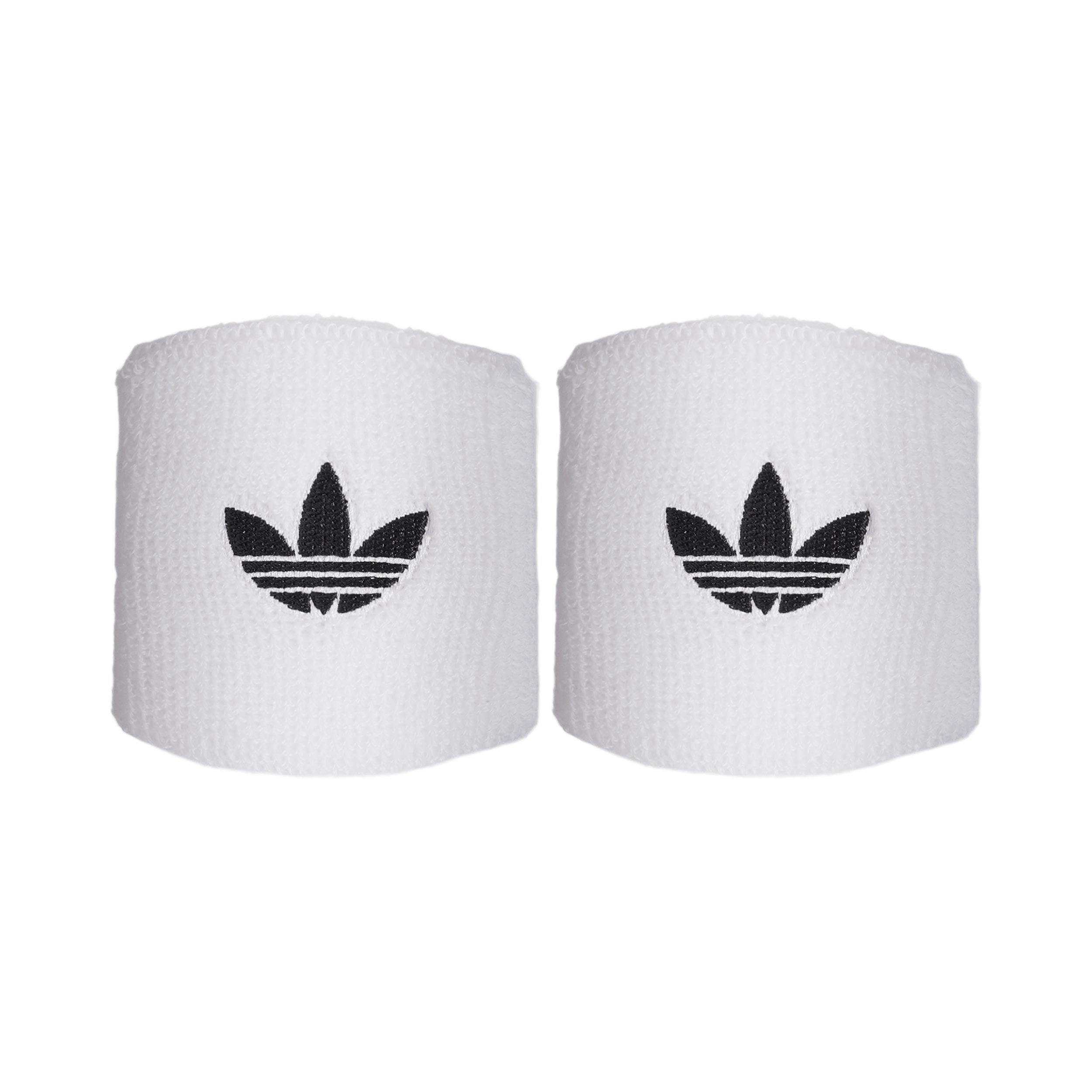 adidas Opaska przeciwpotna krótki - biały, czarny