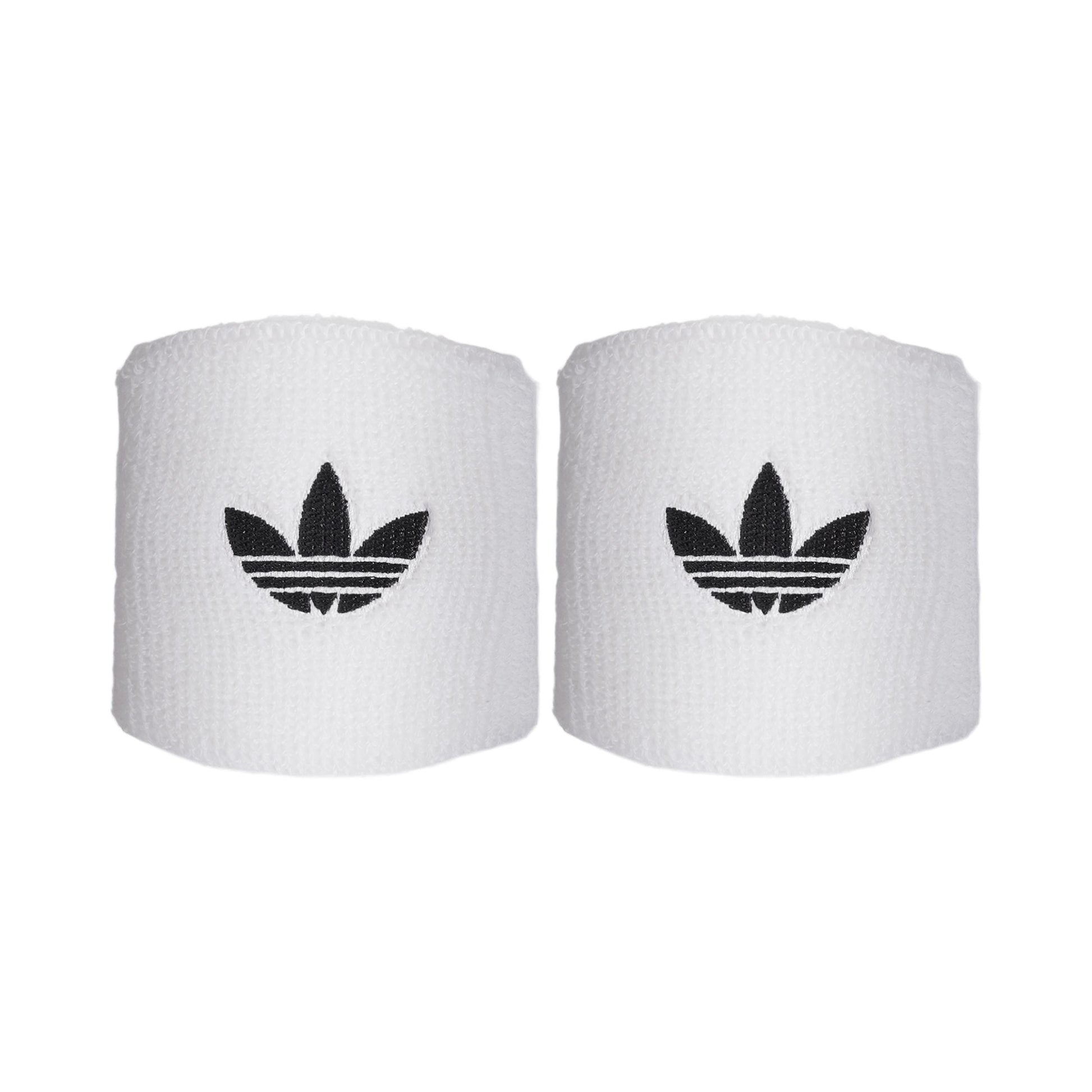 adidas Opaska przeciwpotna krótki - biały, czarny