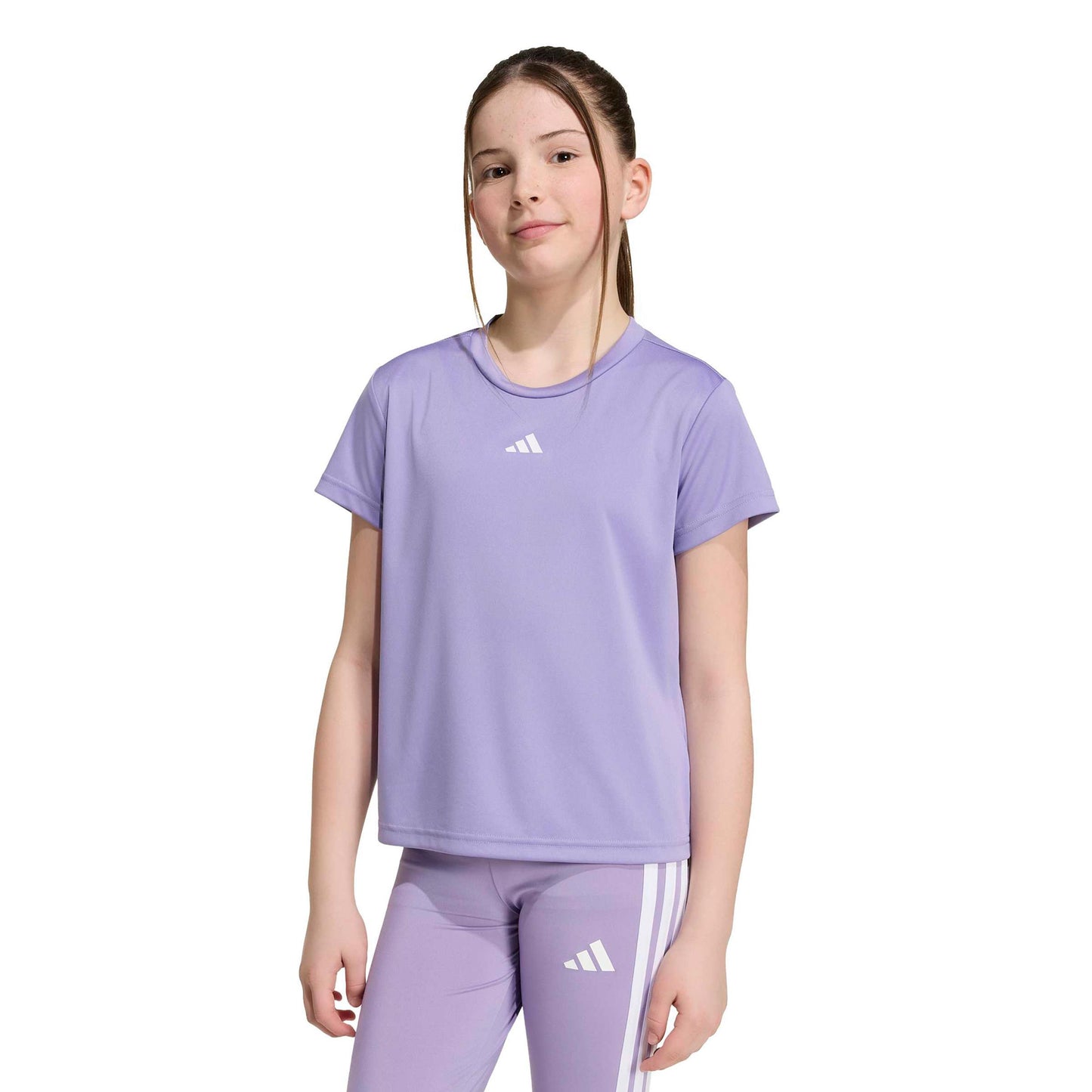 adidas Essentials Training Koszulka Dzieci - liliowy, biały