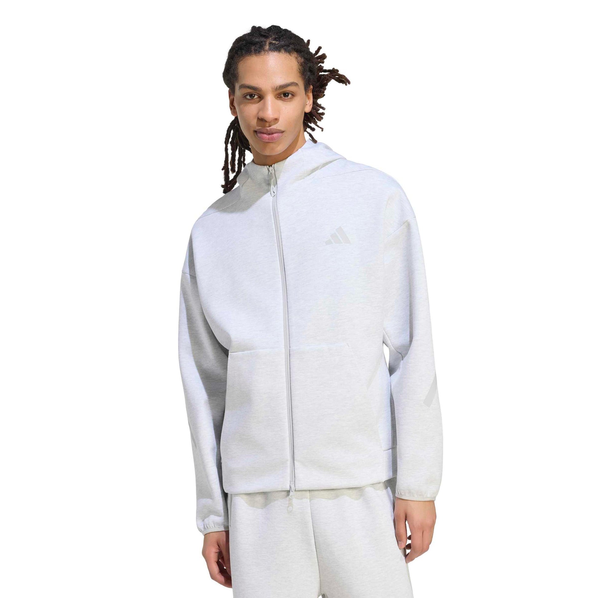 adidas Z.N.E. Bluza dresowa Mężczyźni - jasnoszary