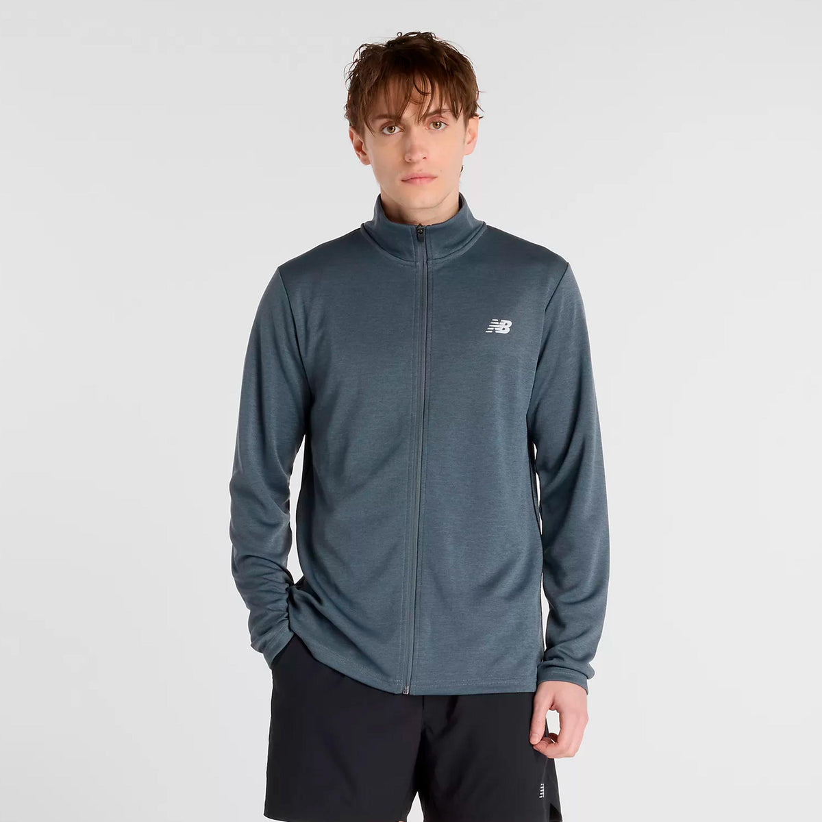 New Balance Sport Knit Kurtka treningowa Mężczyźni - ciemnoszary