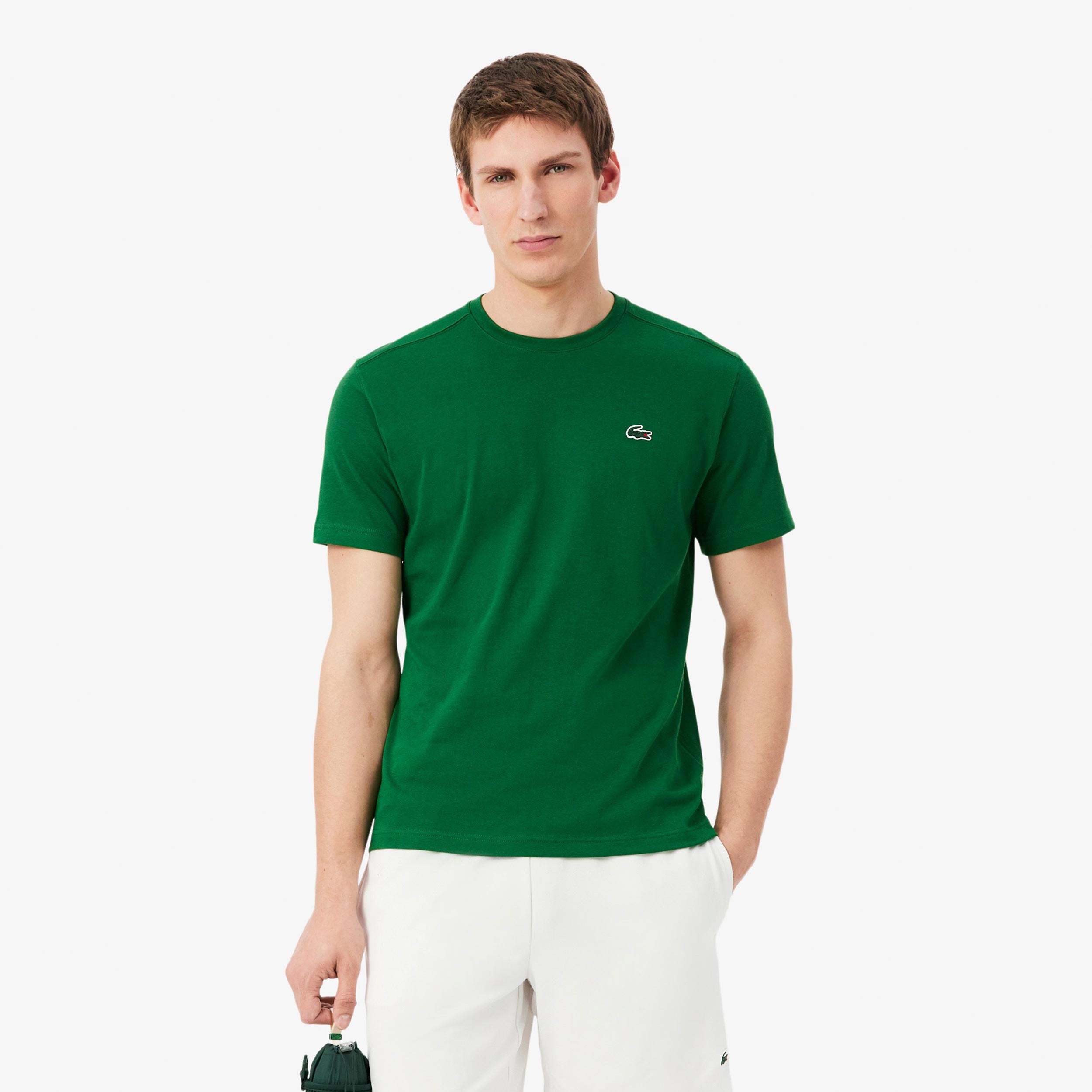 Lacoste Core Koszulka Mężczyźni - ciemnozielony
