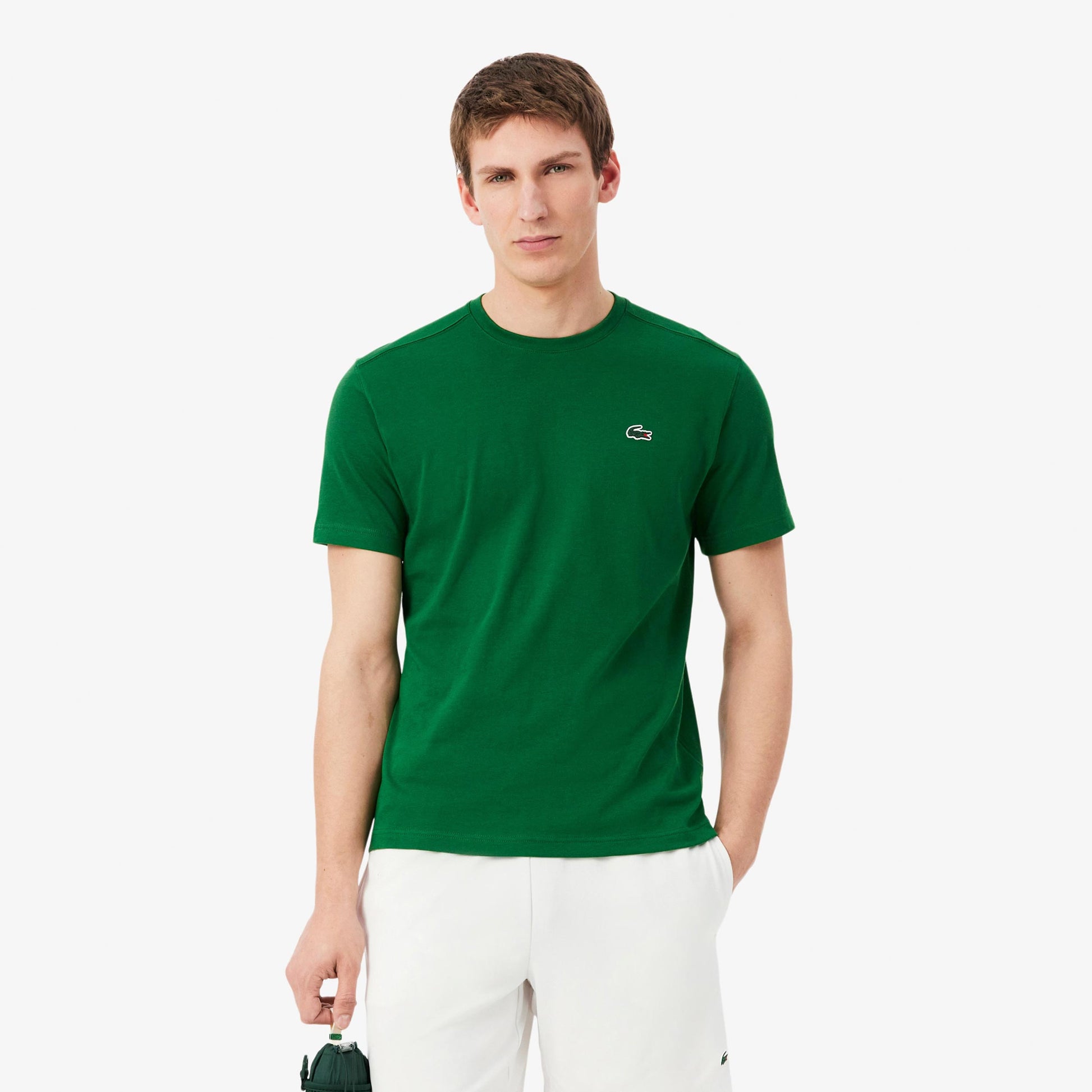 Lacoste Core Koszulka Mężczyźni - ciemnozielony