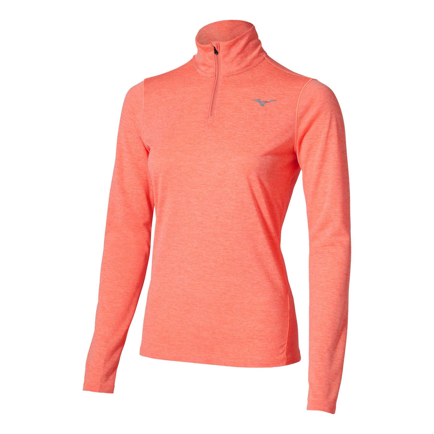 Mizuno Core Impulse Half Zip  Koszulka do biegania Kobiety - koral