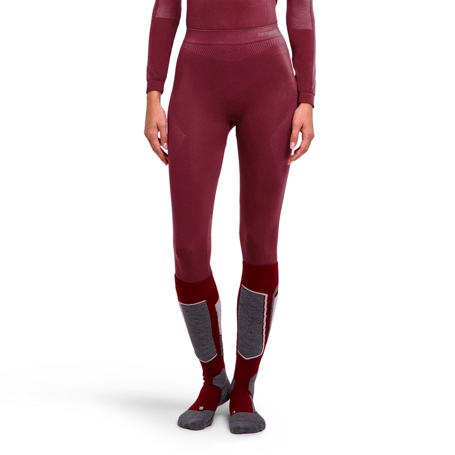 Falke Warm Long  Getry Kobiety - fiolet