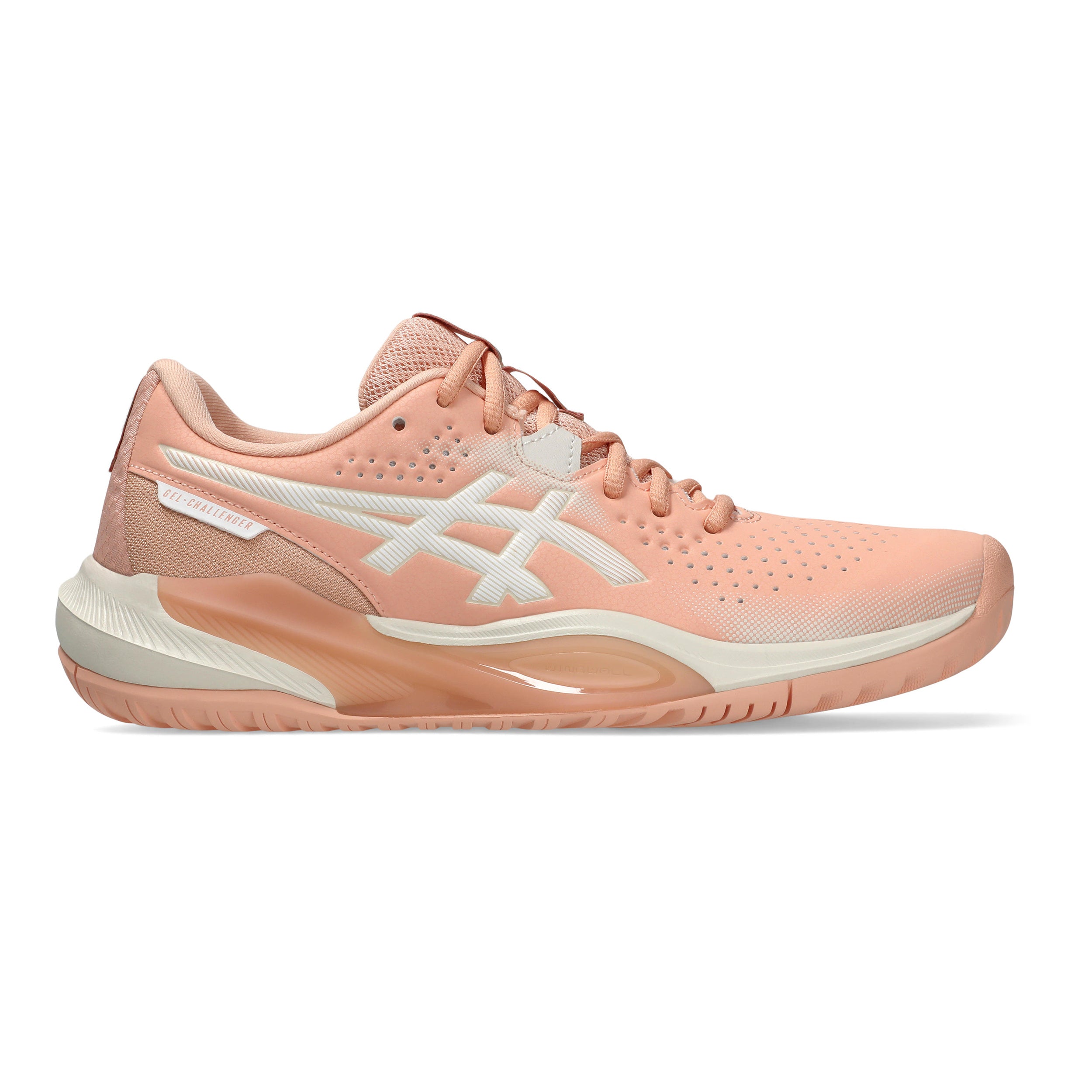 ASICS Gel-Challenger 15 buty do tenisa allcourt Kobiety - morela, biały