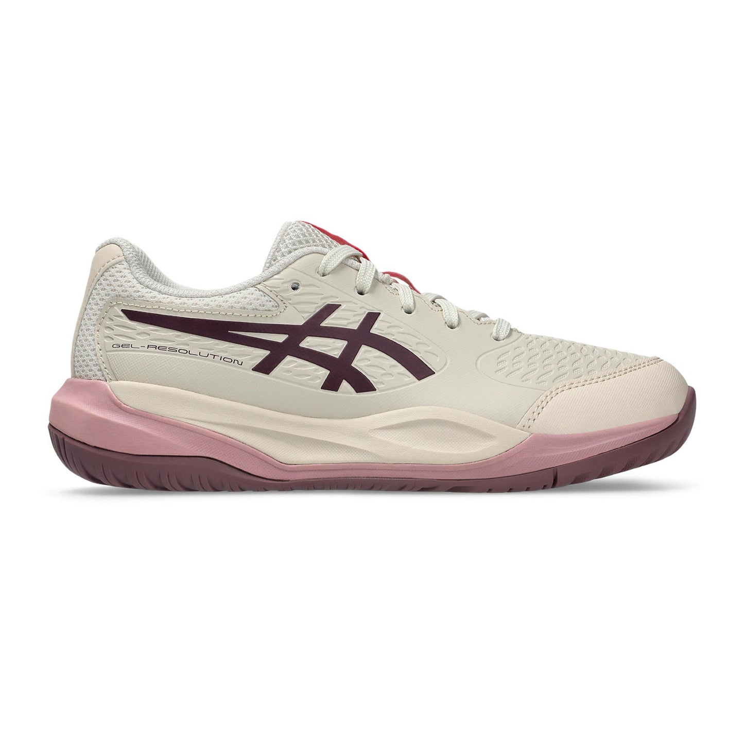ASICS Gel-Resolution X GS buty do tenisa allcourt Dzieci - krem, liliowy