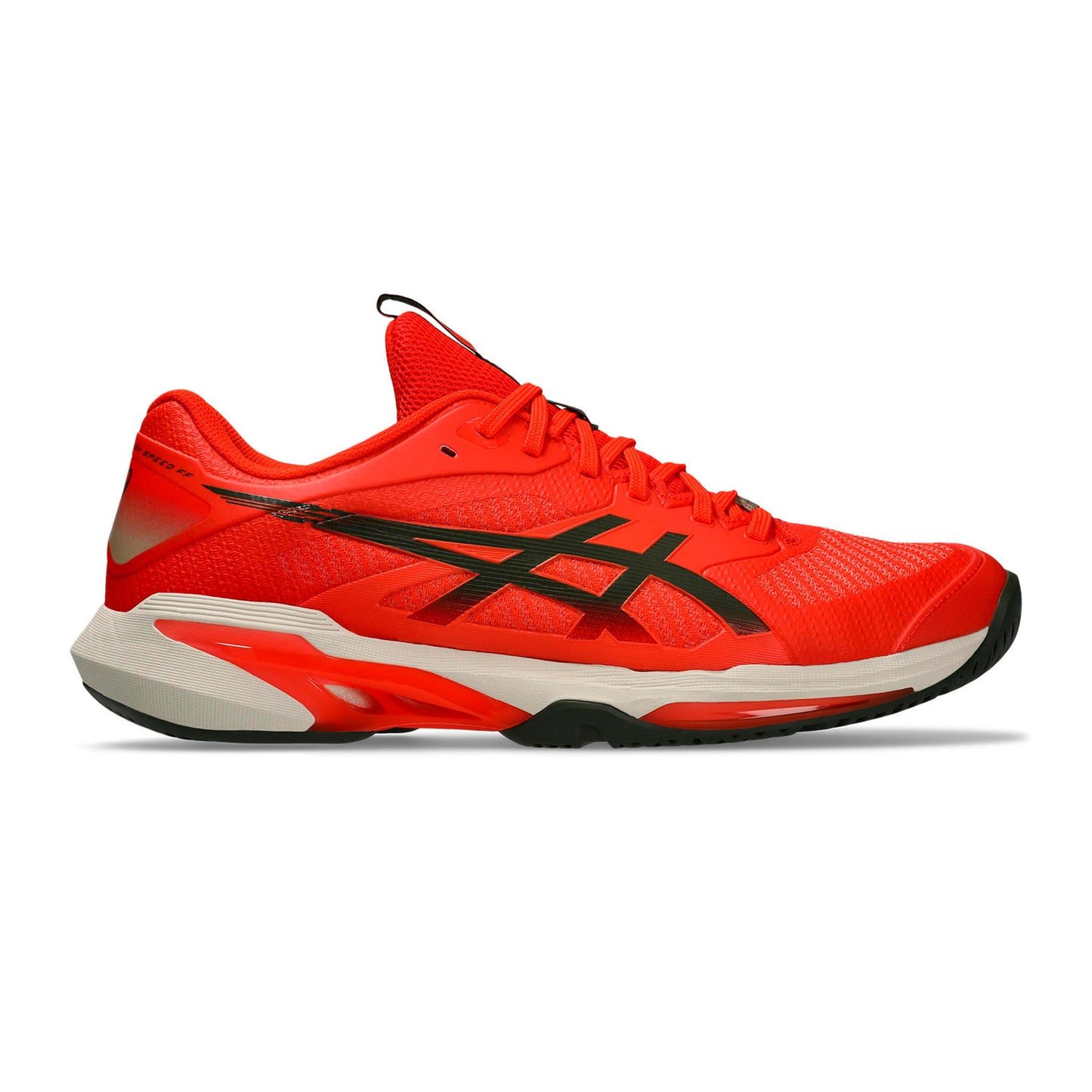 ASICS Solution Speed FF 4 buty do tenisa allcourt Mężczyźni - czerwony, czarny