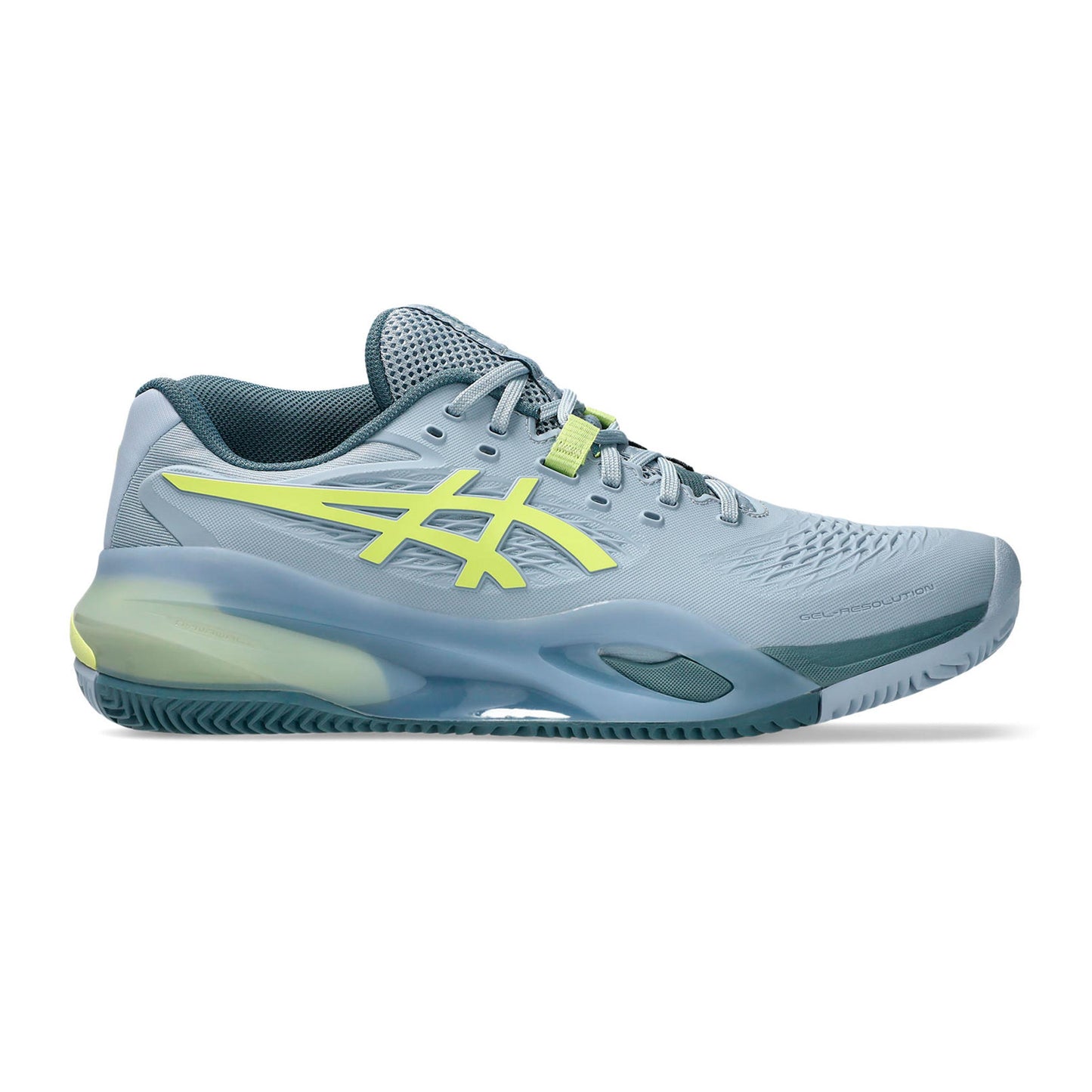 ASICS Gel-Resolution X buty do tenisa ziemnego Mężczyźni - szary, zieleń