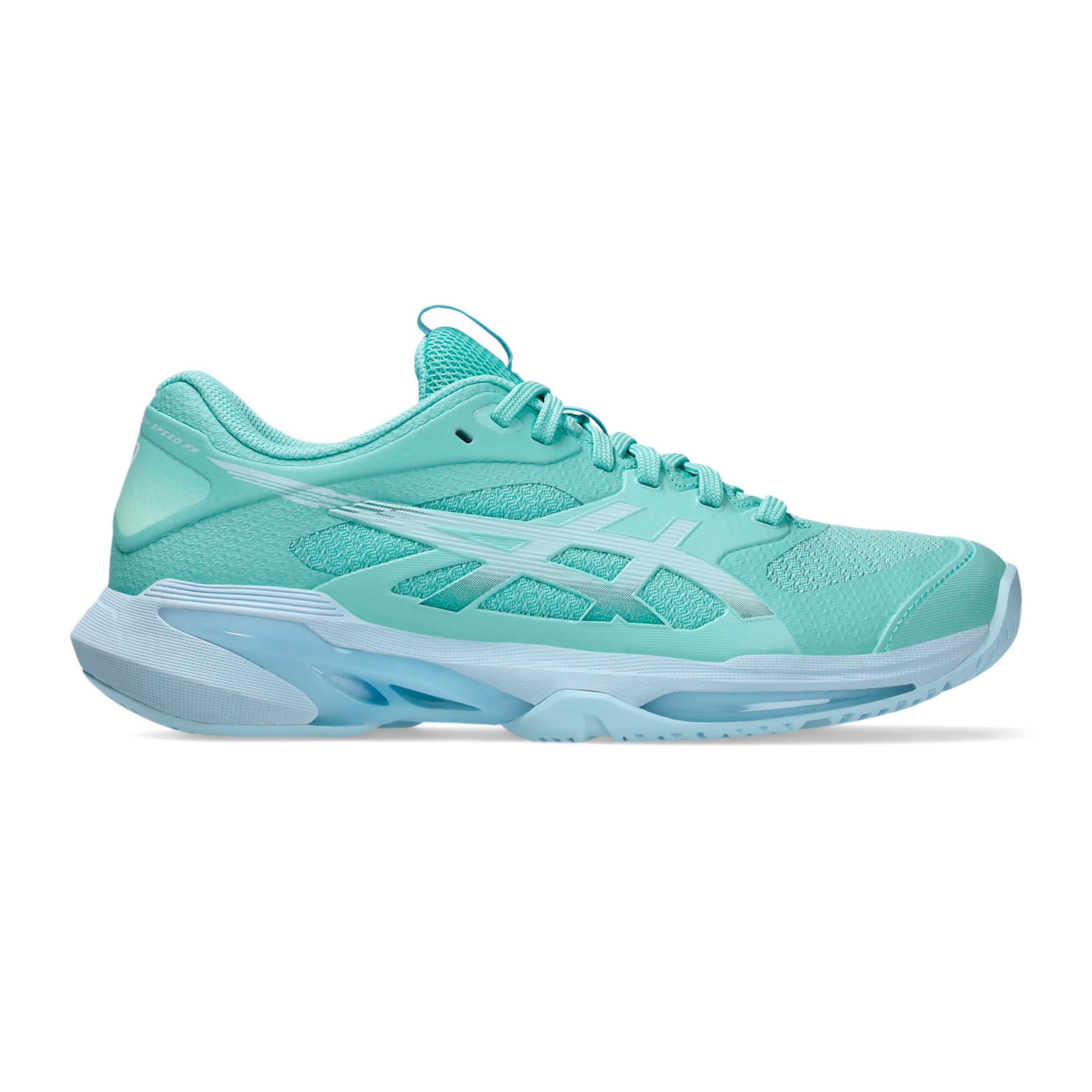 ASICS Solution Speed FF 4 buty do tenisa allcourt Kobiety - miętowy, jasnoniebieski