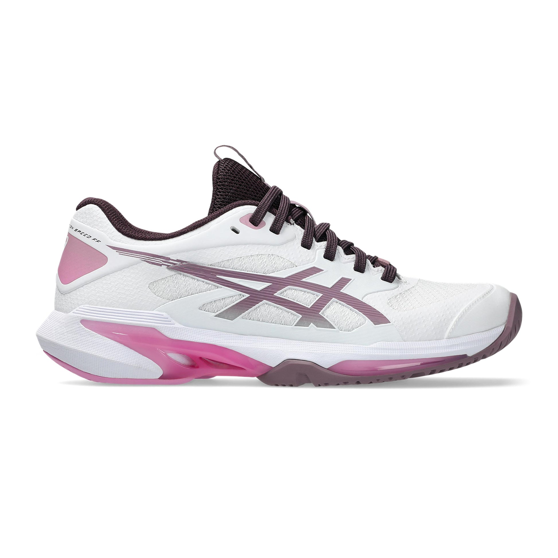 ASICS Solution Speed FF 4 buty do tenisa allcourt Kobiety - biały, pastelowy różowy