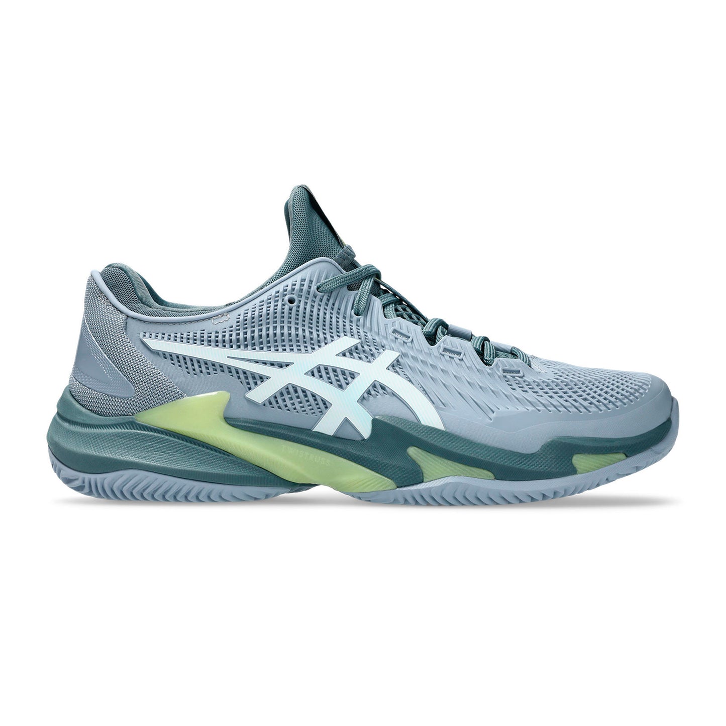 ASICS Court FF 3 buty do tenisa ziemnego Mężczyźni - niebiesko-szary, biały