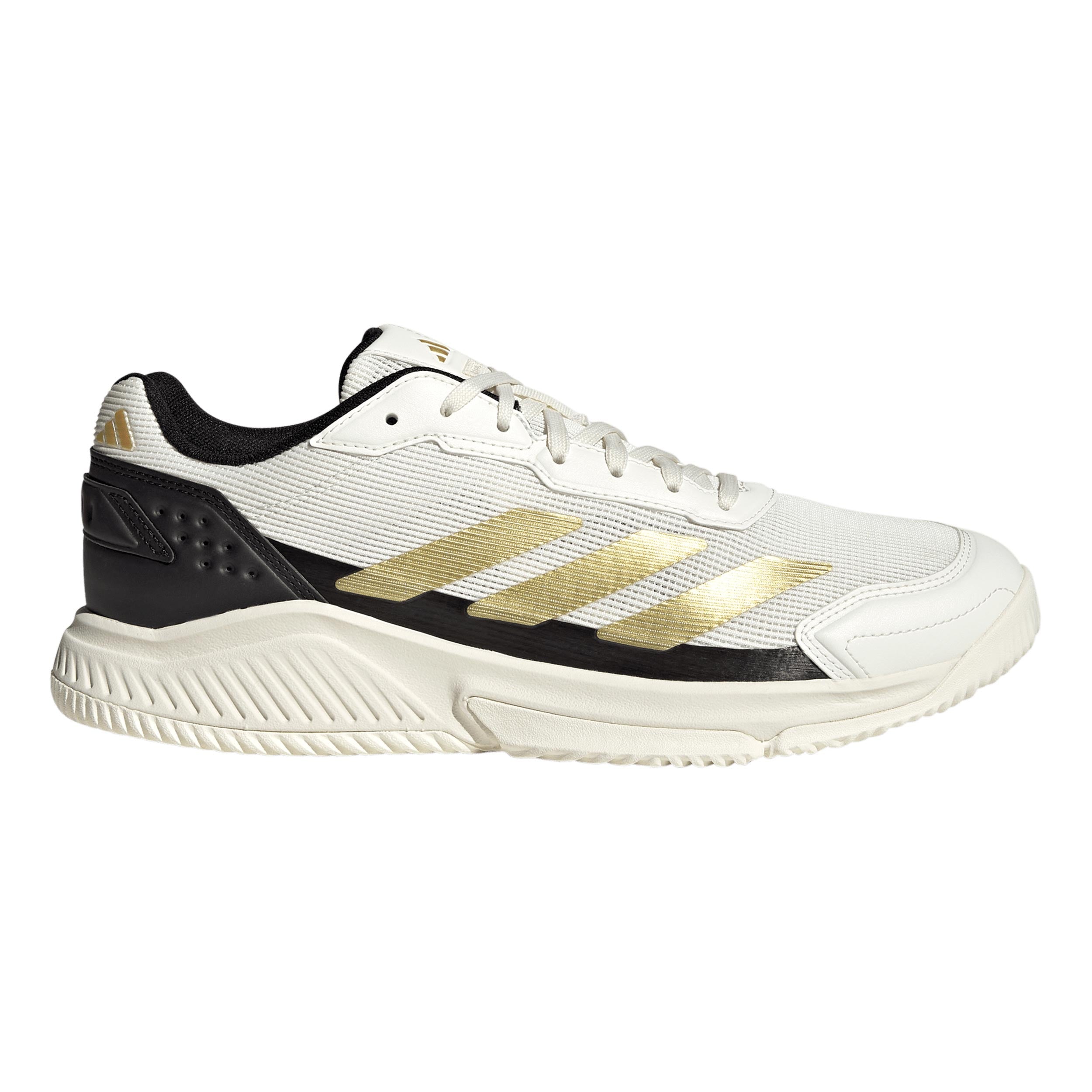 adidas Courtquick But do padla Mężczyźni - złamana biel, złoto