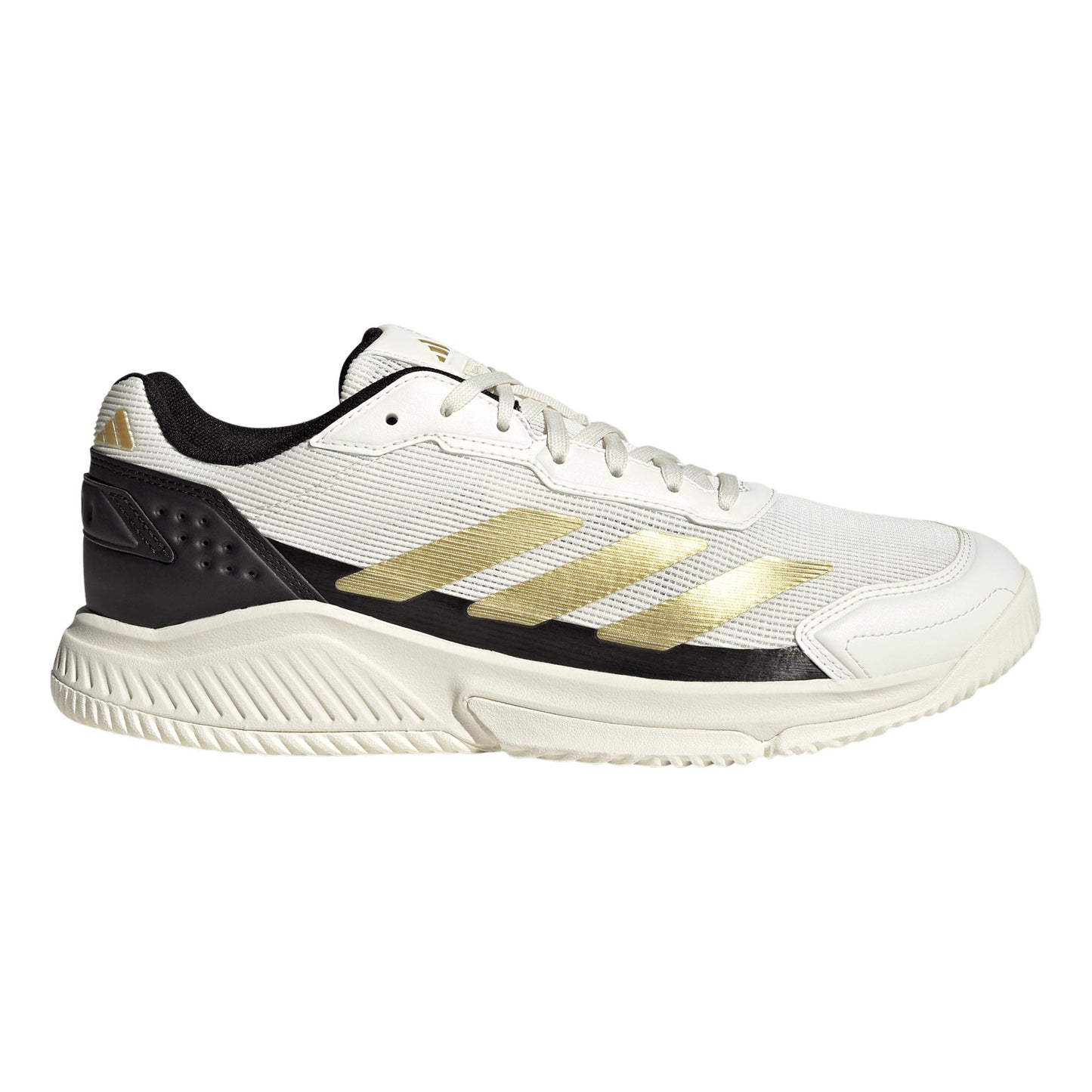 adidas Courtquick But do padla Mężczyźni - złamana biel, złoto