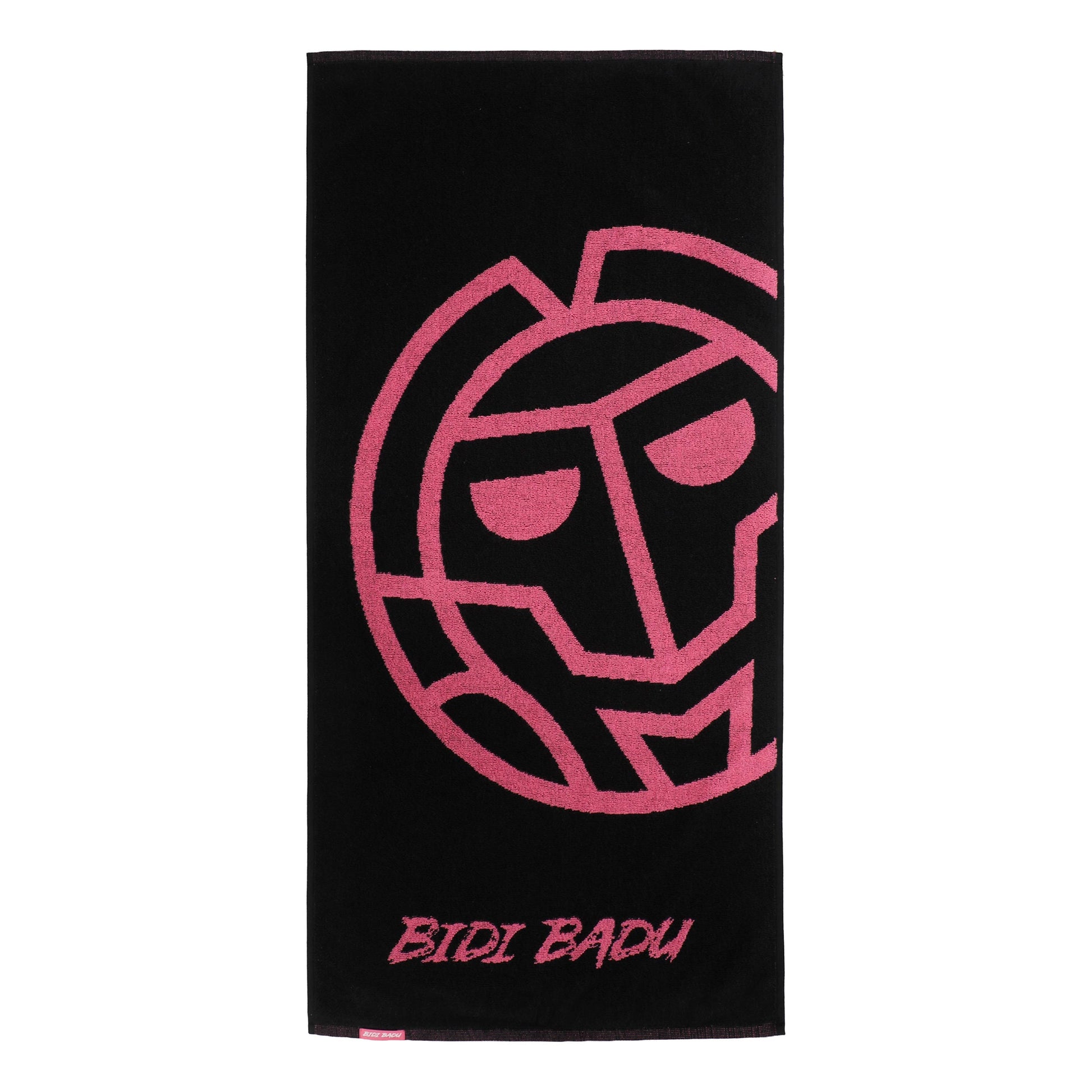 BIDI BADU Badehandtuch 70x140cm Ręcznik -czarny,różowy