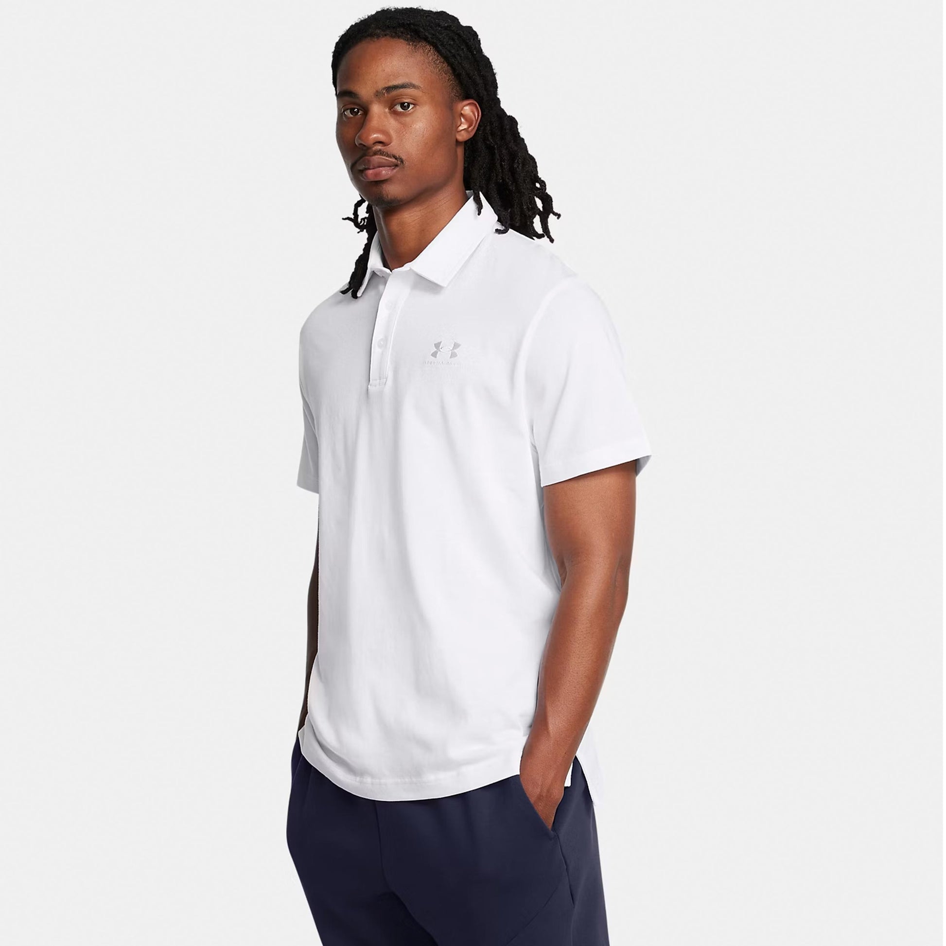 Under Armour Icon Polo Mężczyźni - biały, biały