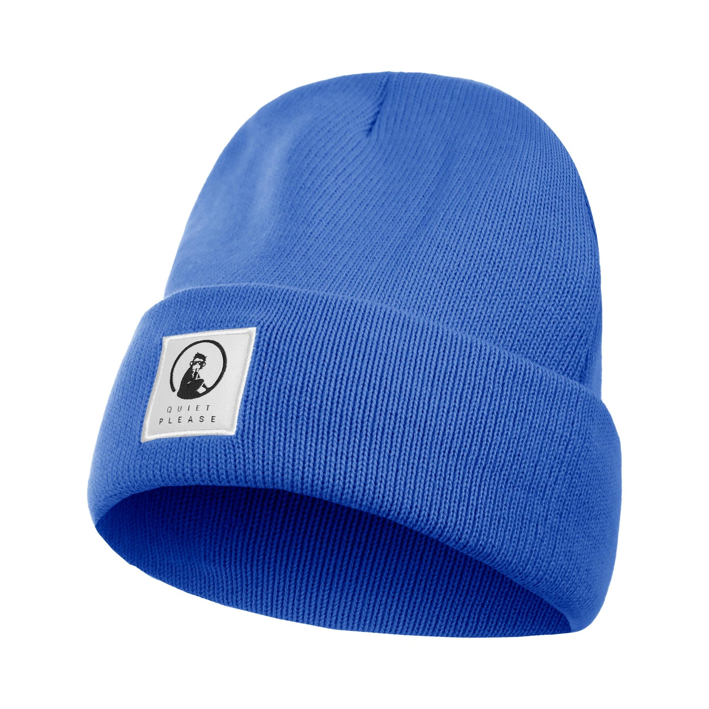 Quiet Please Get Warm Czapka Unisex-ciemnoniebieski
