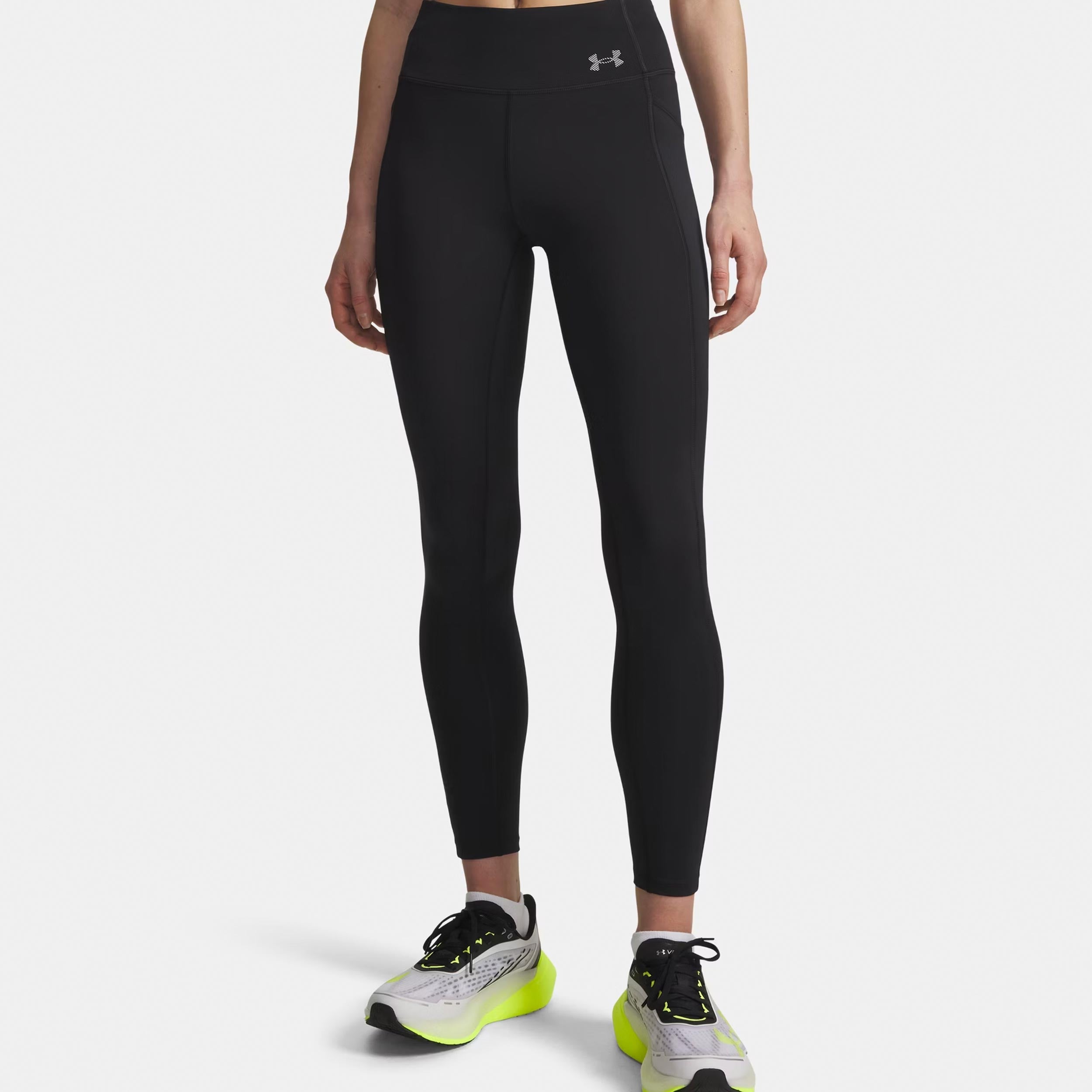 Under Armour Velociti  Getry do biegania Kobiety-czarny, srebrny