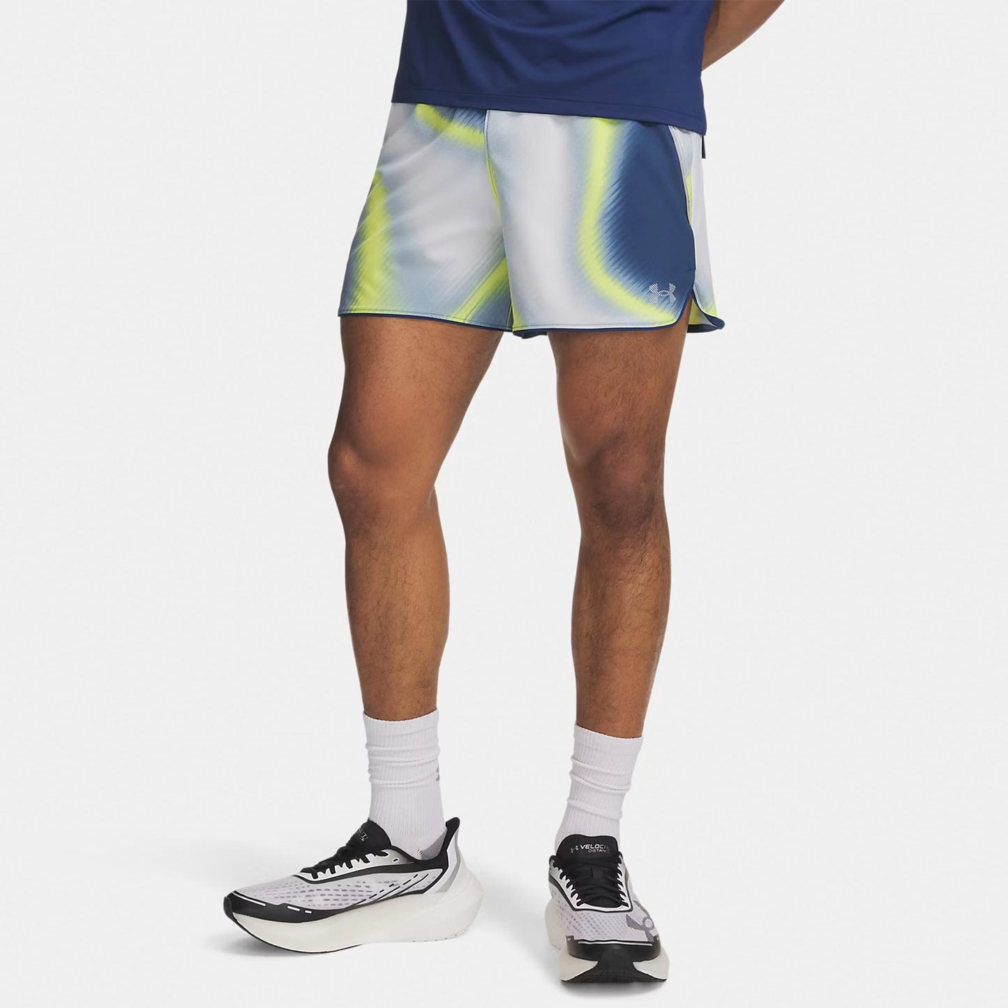 Under Armour Velociti Pro 5in  Spodenki do biegania Mężczyźni - niebieski, wielokolorowy