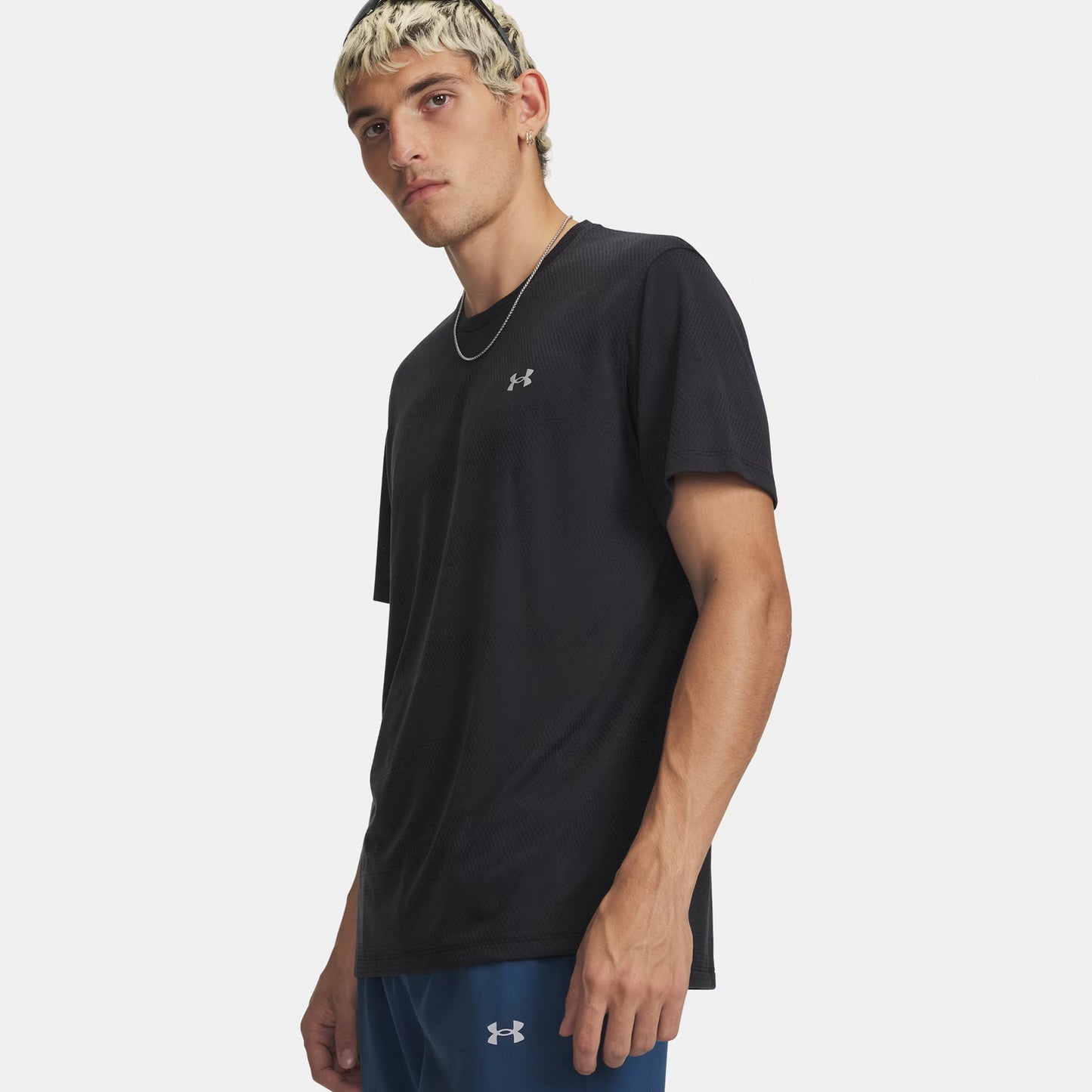 Under Armour Velociti  Koszulka do biegania Mężczyźni - czarny, srebrny