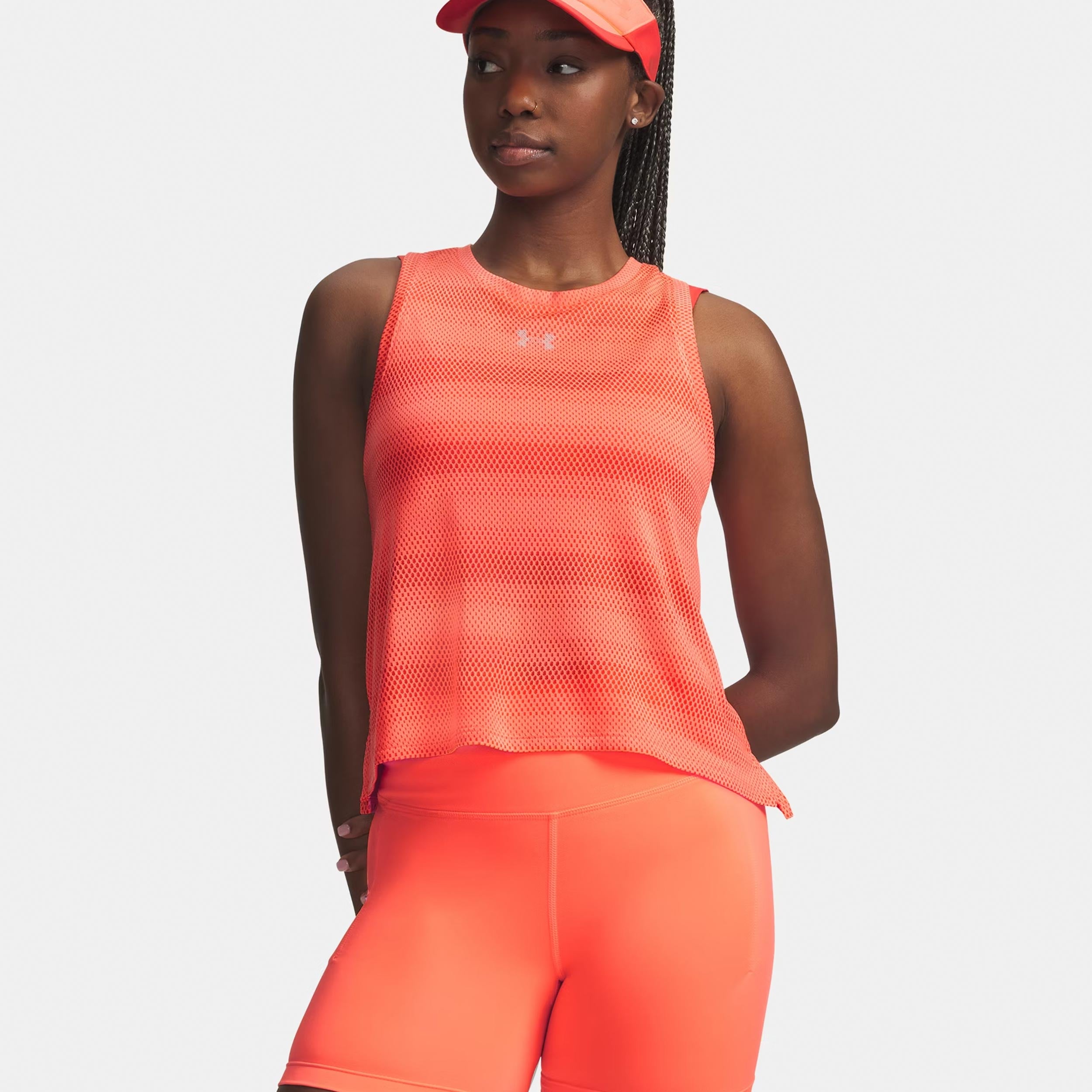 Under Armour Velociti  Koszulka do biegania Kobiety - pomarańczowy, srebrny