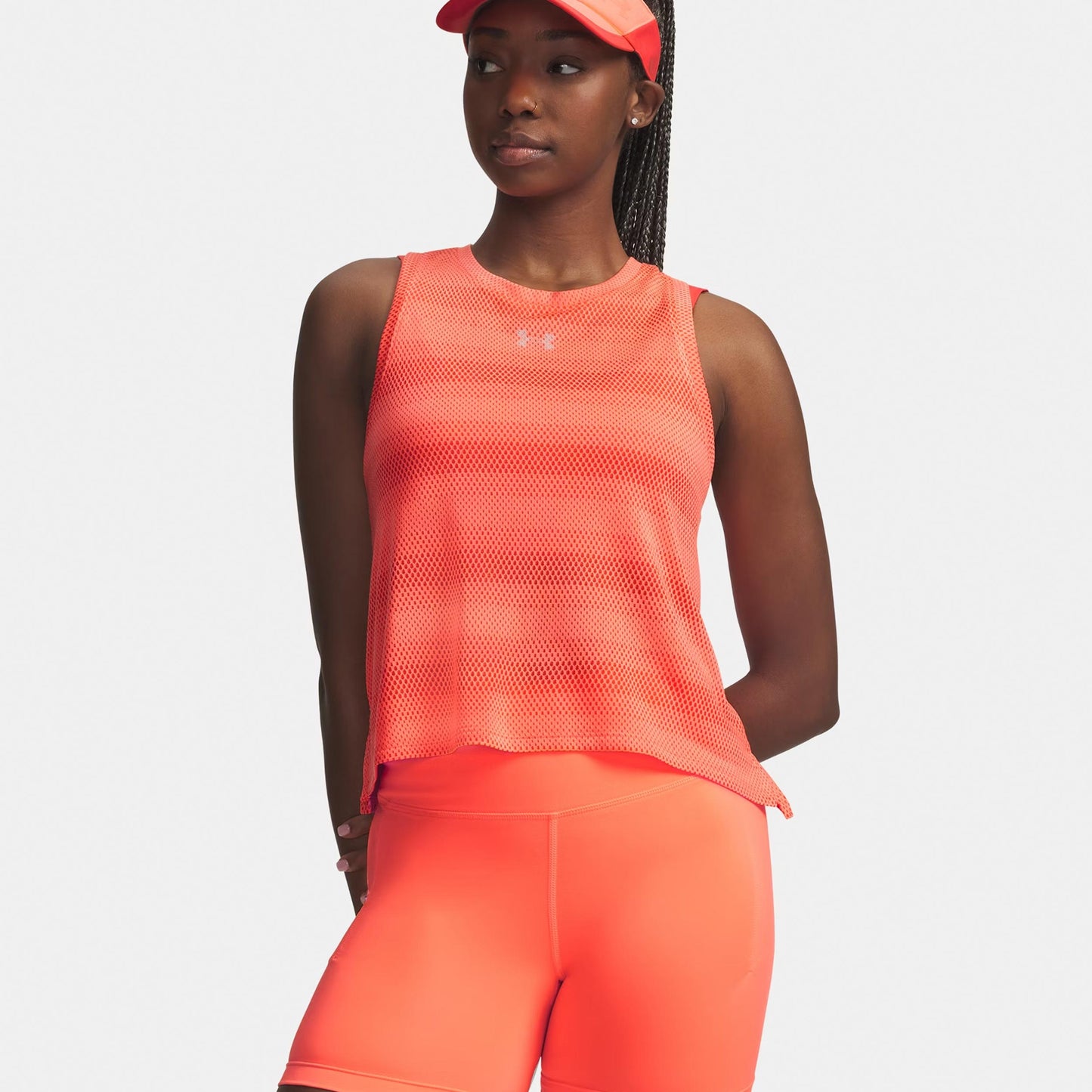 Under Armour Velociti  Koszulka do biegania Kobiety - pomarańczowy, srebrny