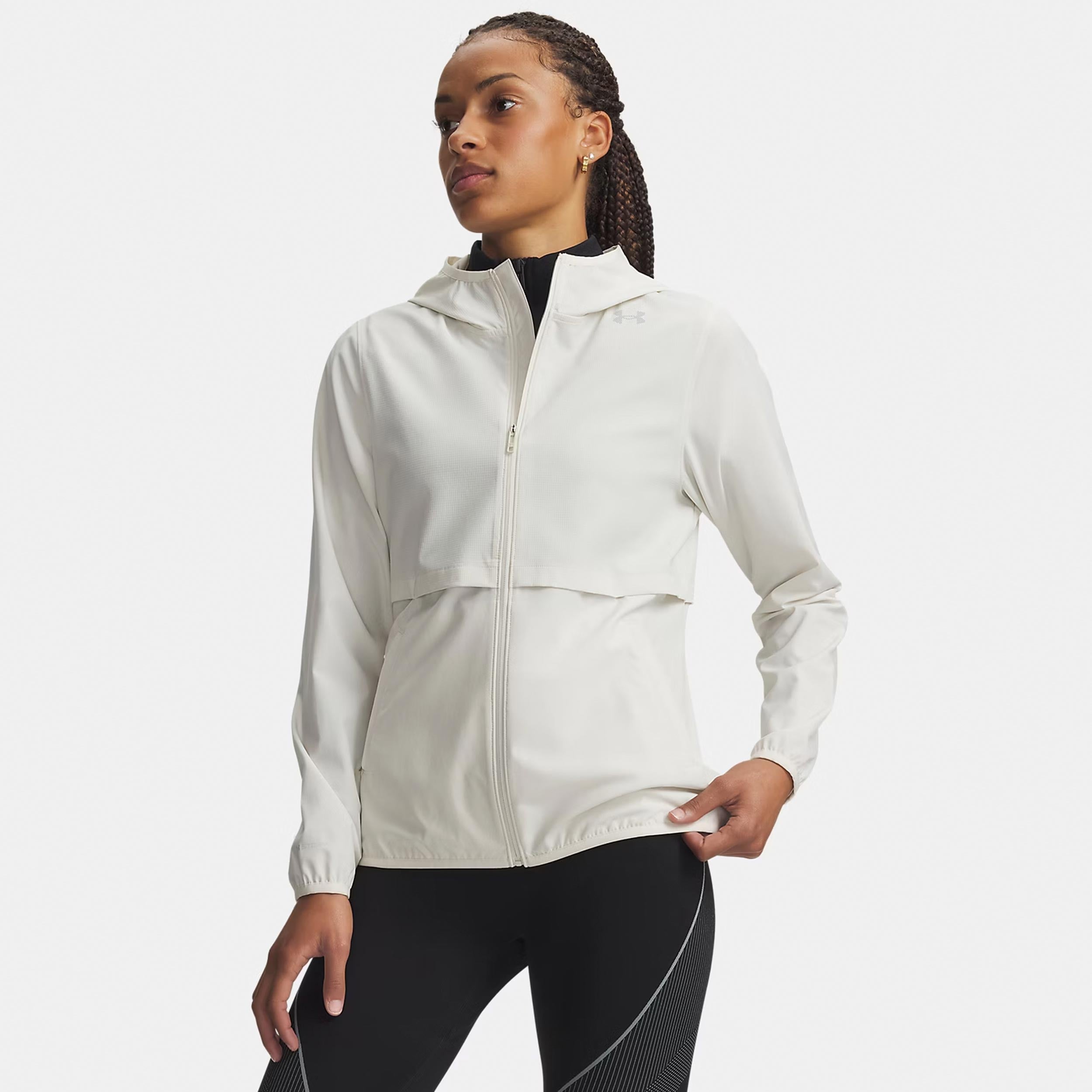 Under Armour Velociti Storm  Kurtka do biegania Kobiety - beż