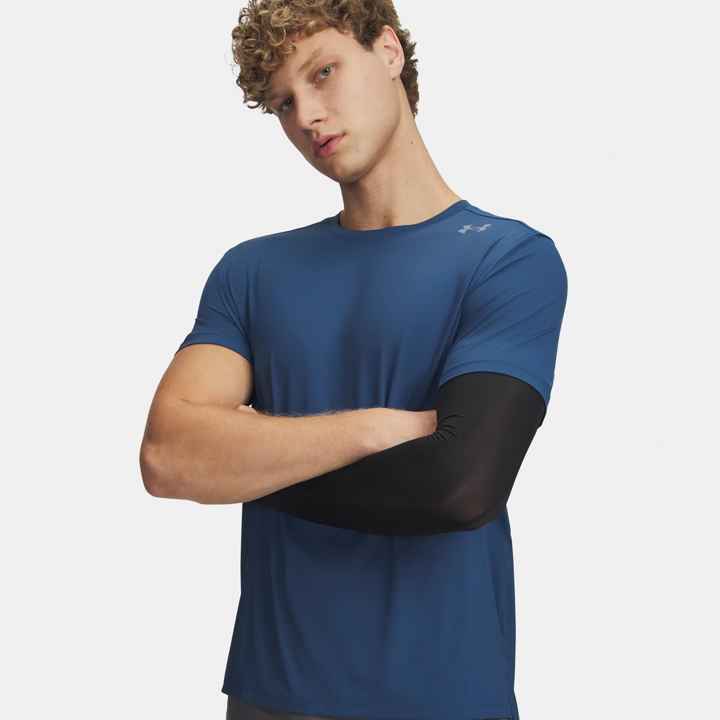 Under Armour Velociti Pro  Koszulka do biegania Mężczyźni - niebieski, srebrny