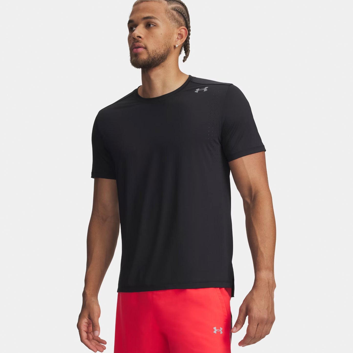 Under Armour Velociti Pro  Koszulka do biegania Mężczyźni - czarny, srebrny