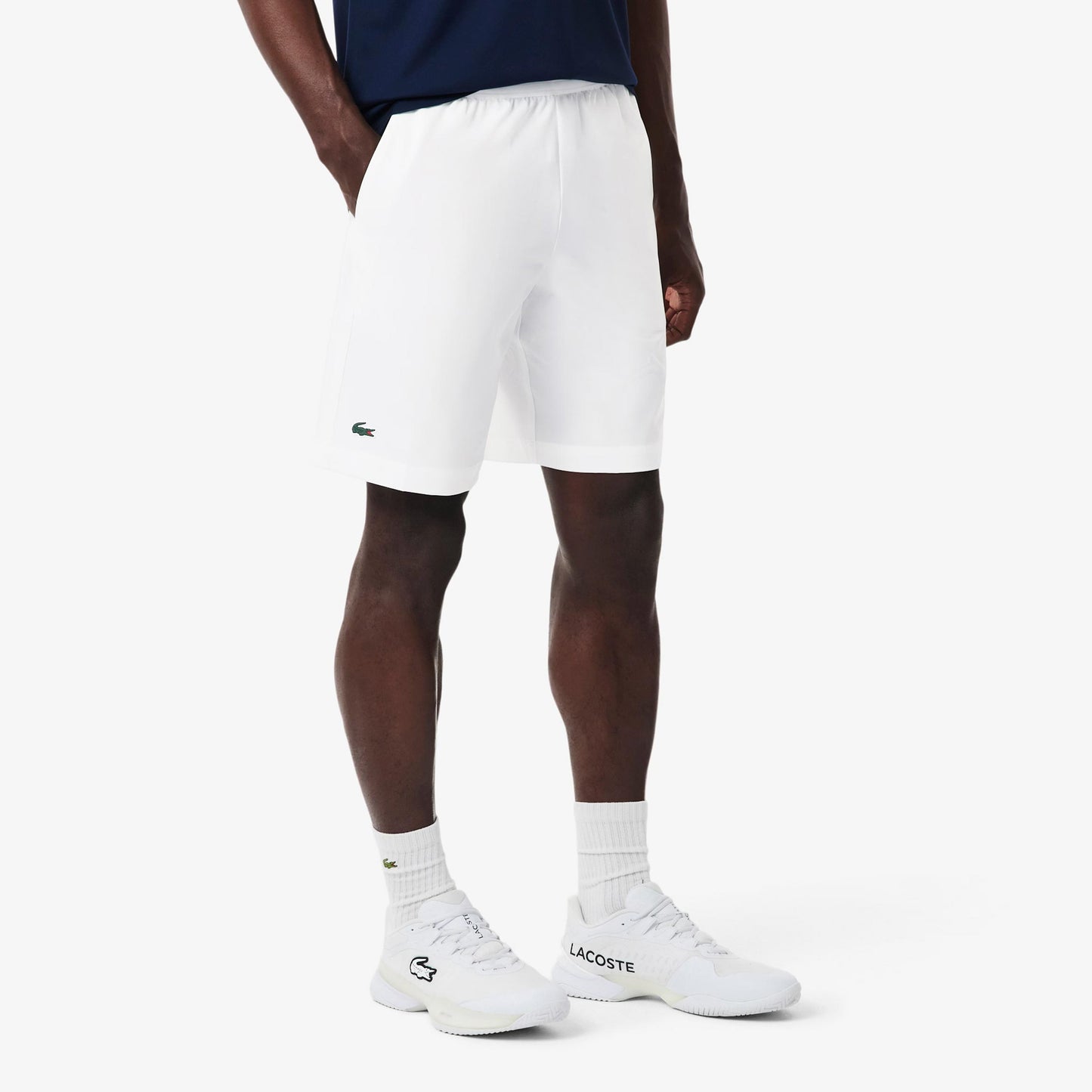 Lacoste Szorty Mężczyźni - biały