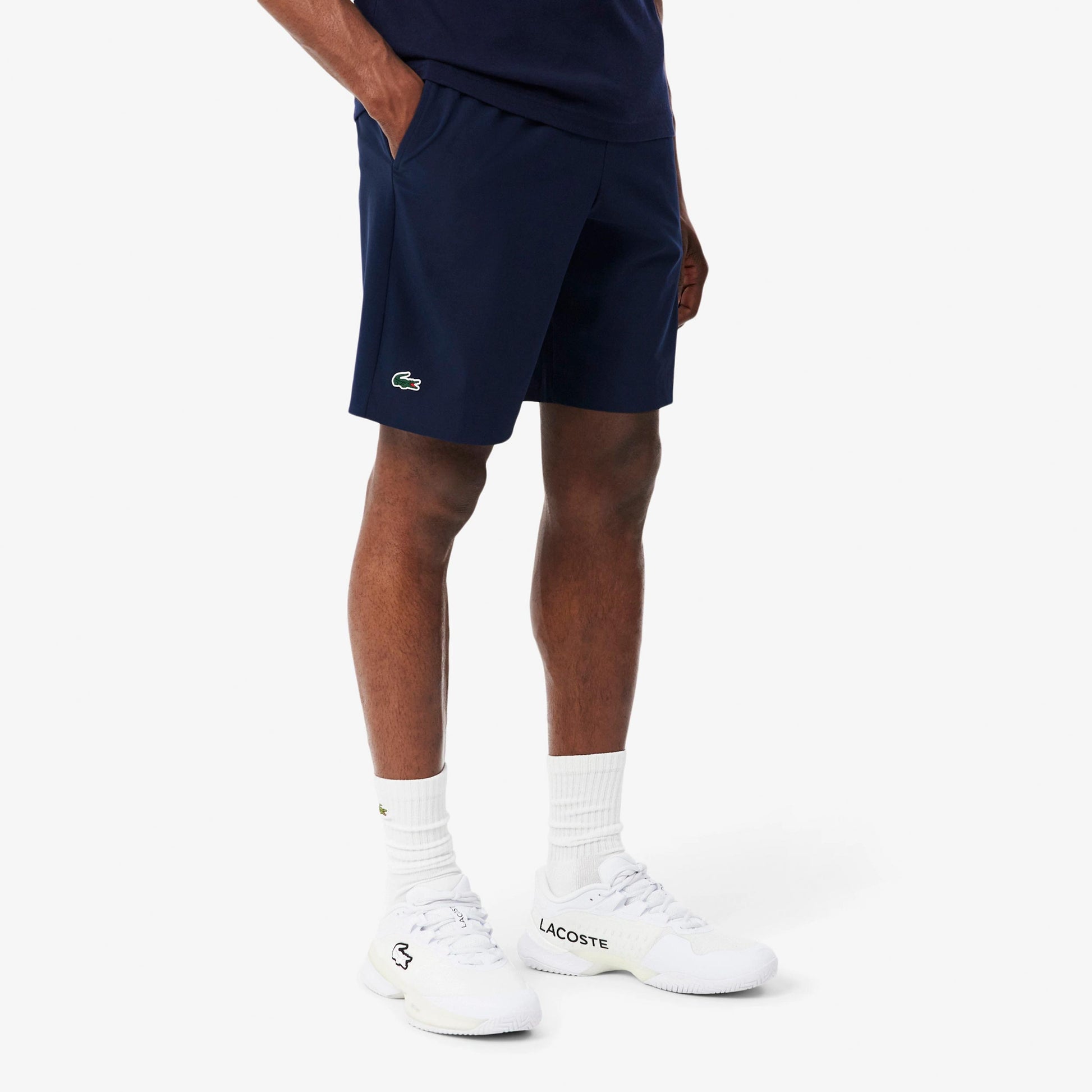 Lacoste Szorty Mężczyźni - ciemnoniebieski