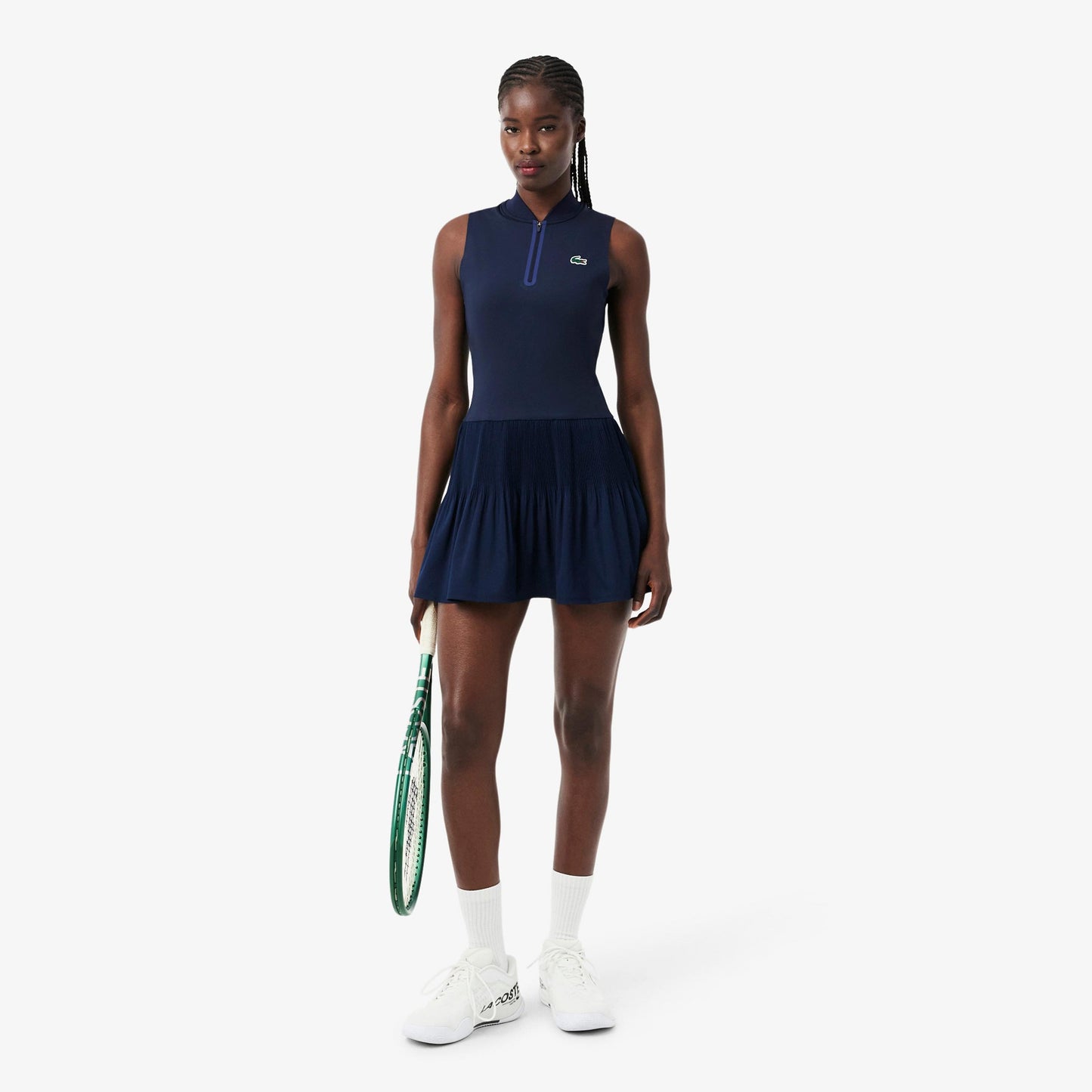 Lacoste Sukienka Kobiety - ciemnoniebieski