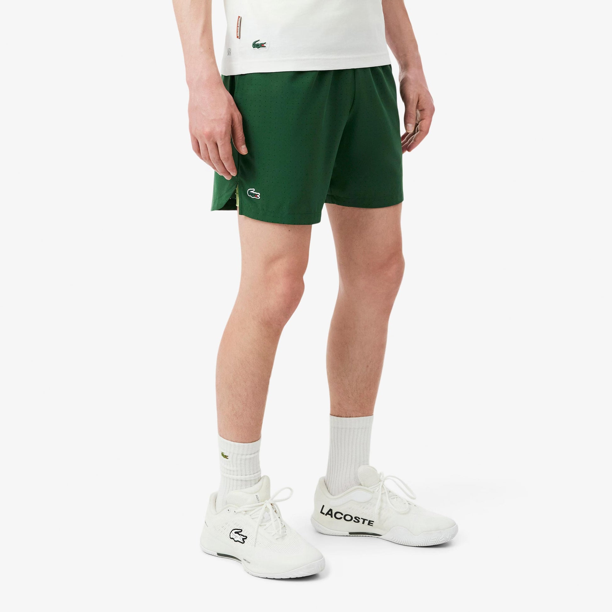 Lacoste Szorty Mężczyźni - zieleń, limonka